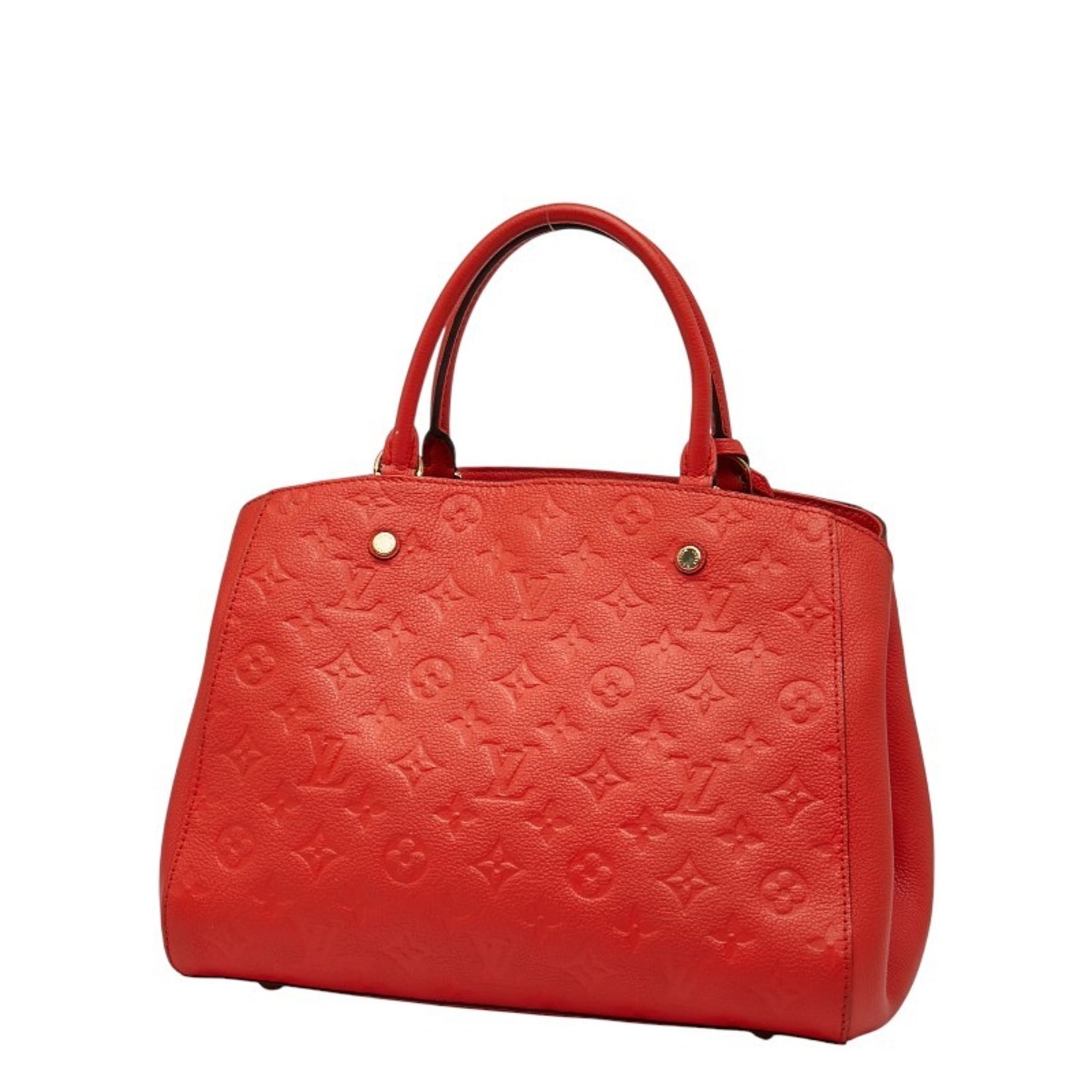 Louis Vuitton Monogram Empreinte Montaigne MM Handbag/Shoulder Bag, Leather, LOUIS VUITTON