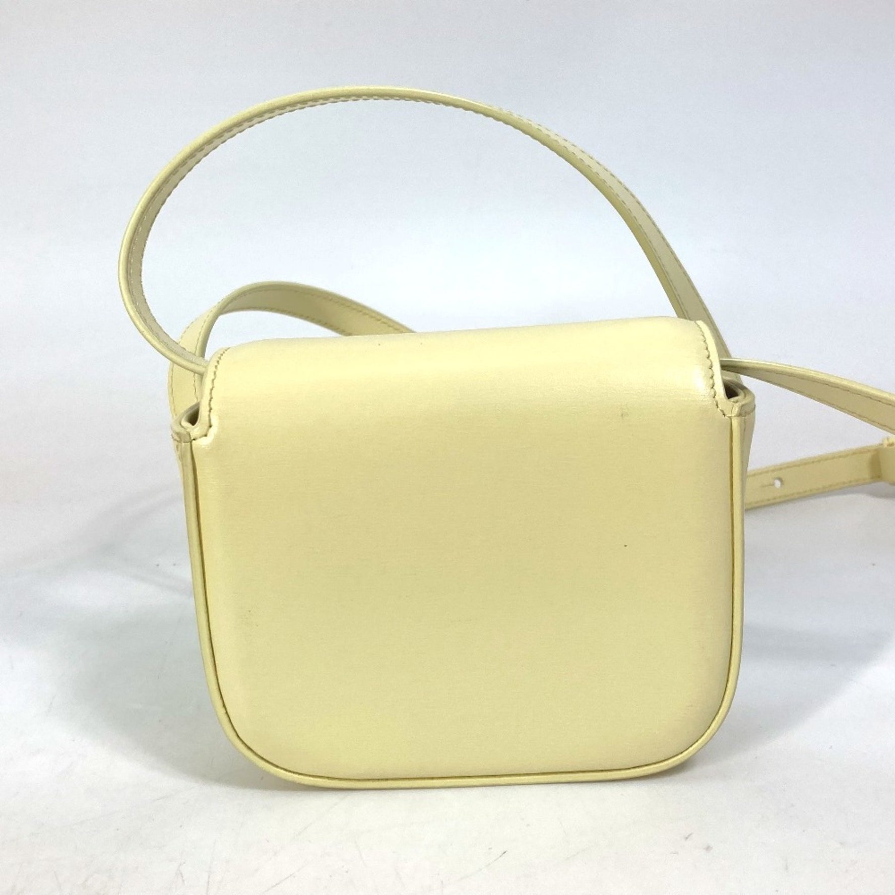 CELINE Shiny calfskin Micro bag Pochette bag Crossbody Shoulder Bag Soft