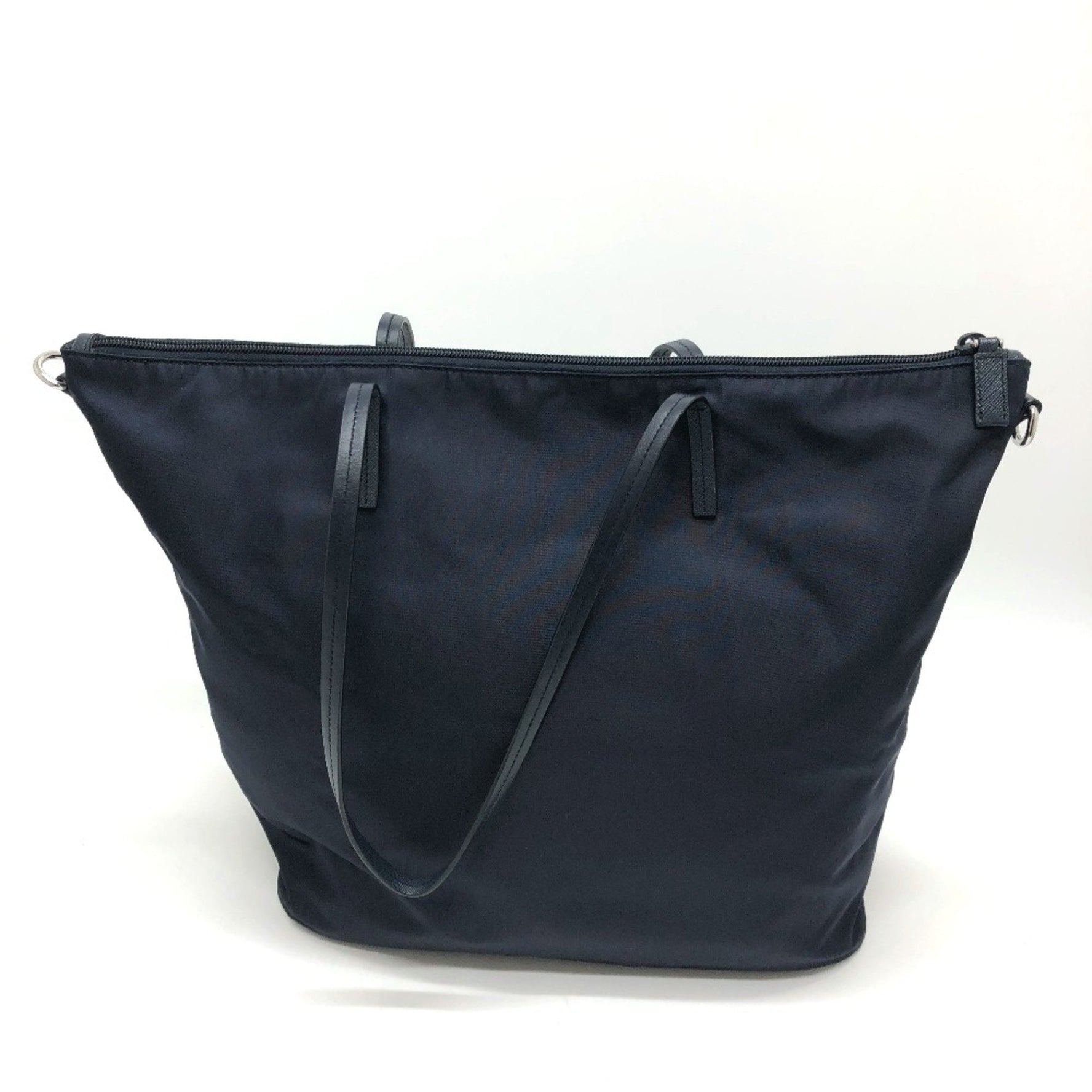 PRADA Triangle logo Bag Shoulder Bag SilverHardware