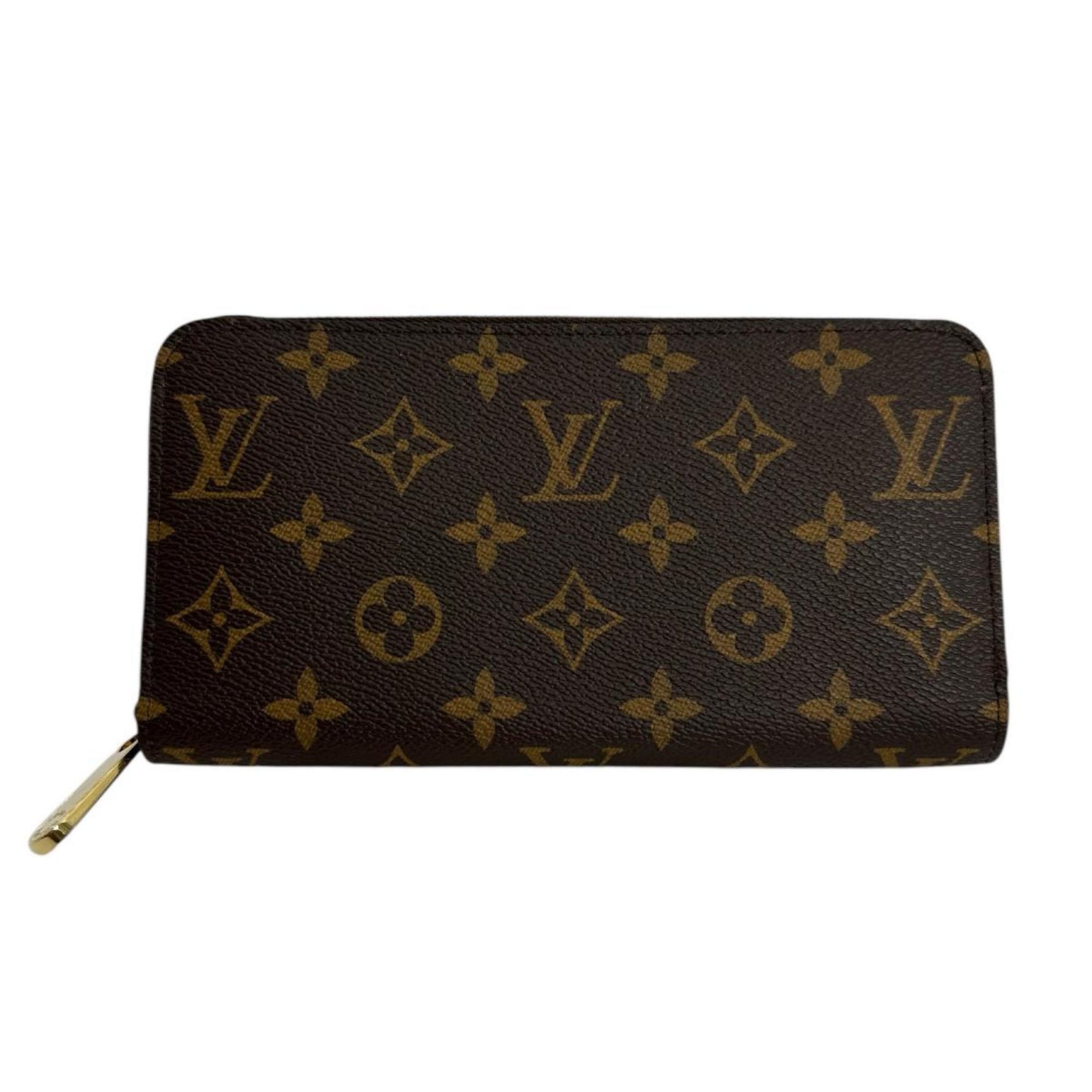 Louis Vuitton Long Wallet Round Zipper Monogram Zippy Canvas
