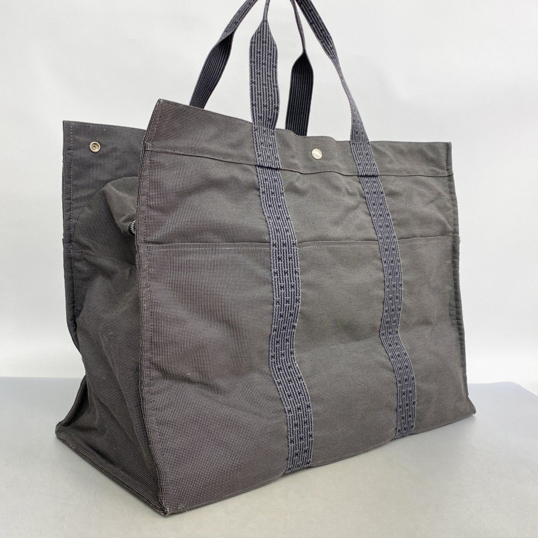 Hermes Hermès Air Line TGM Canvas Tote Bag