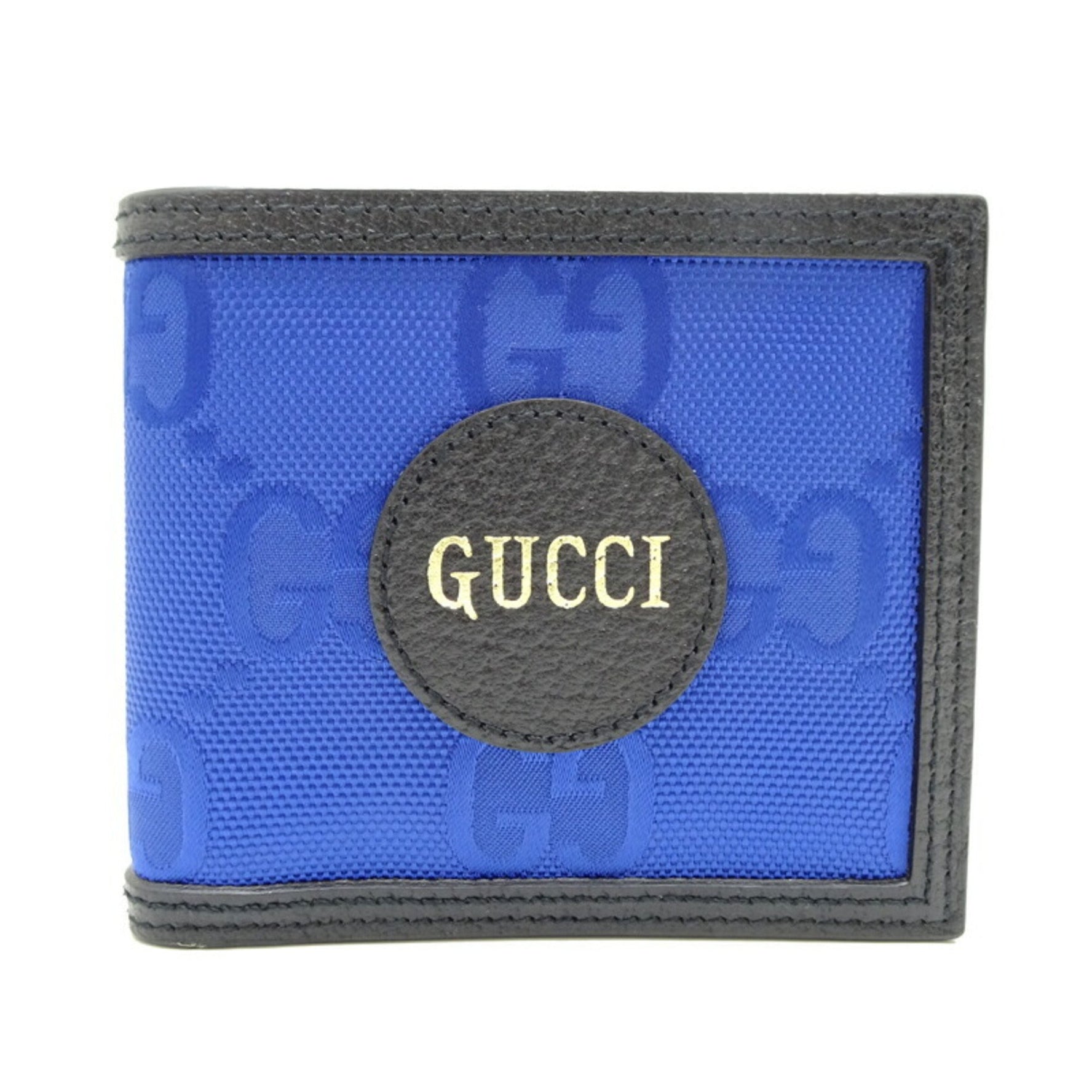 Gucci Off the Grid Bifold Wallet Nylon Blue