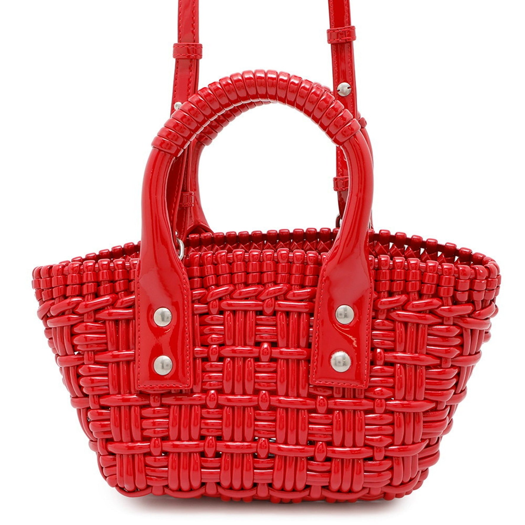 Balenciaga Handbag Bistro XXS Patent Shoulder Bag