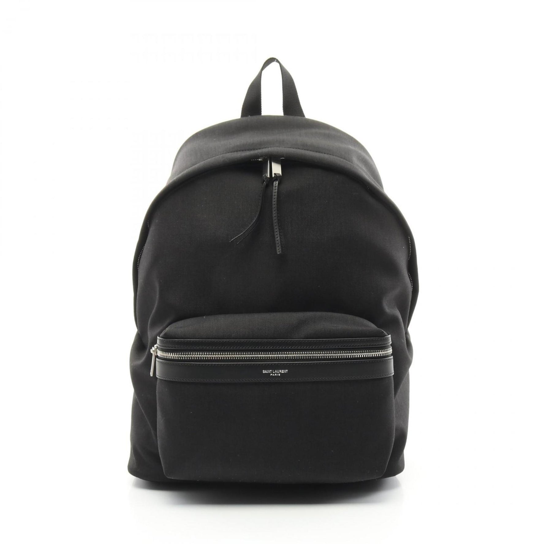 Saint Laurent City Backpack Nylon Leather Men's
