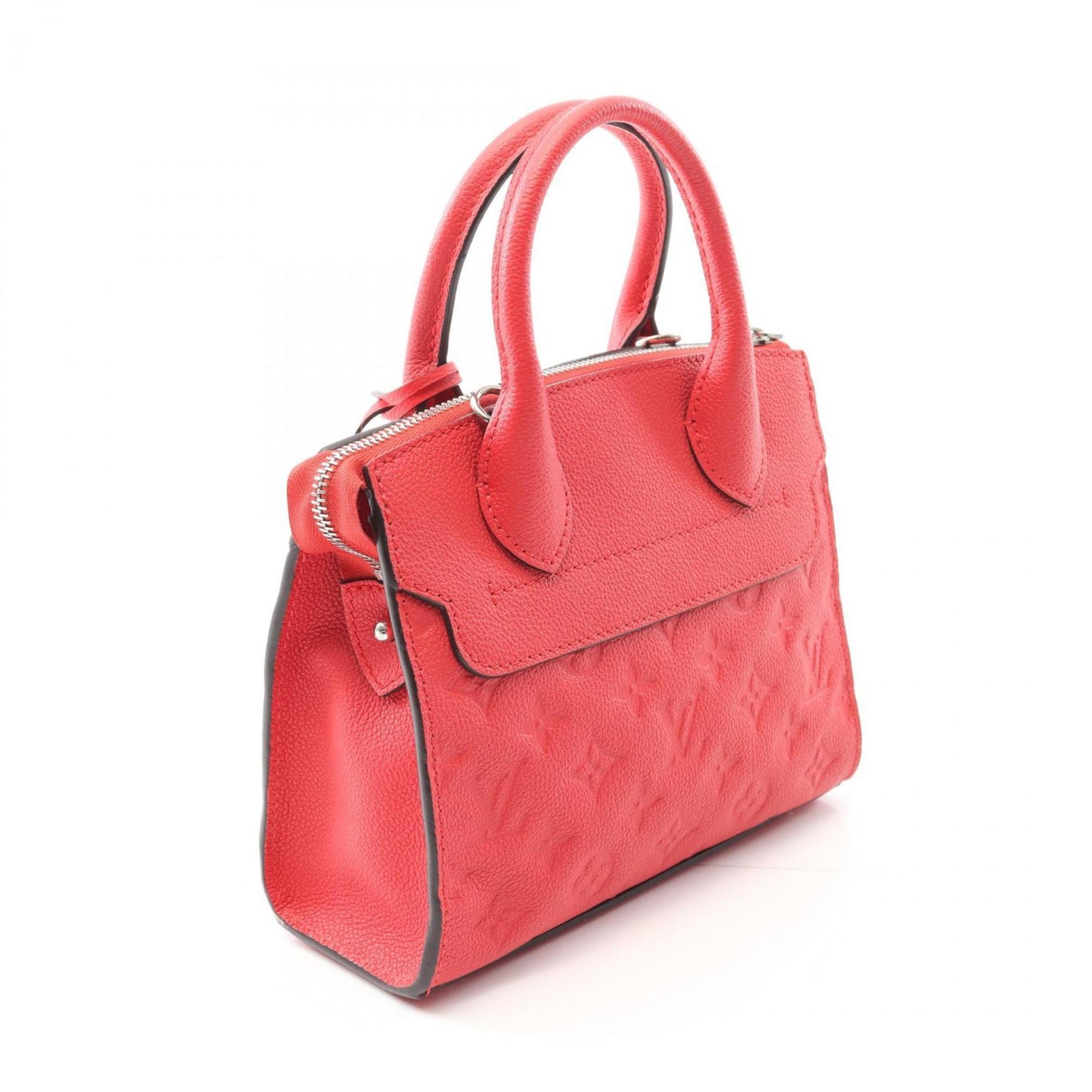 Louis Vuitton Pont Neuf Mini Handbag in Monogram Empreinte Leather, Red
