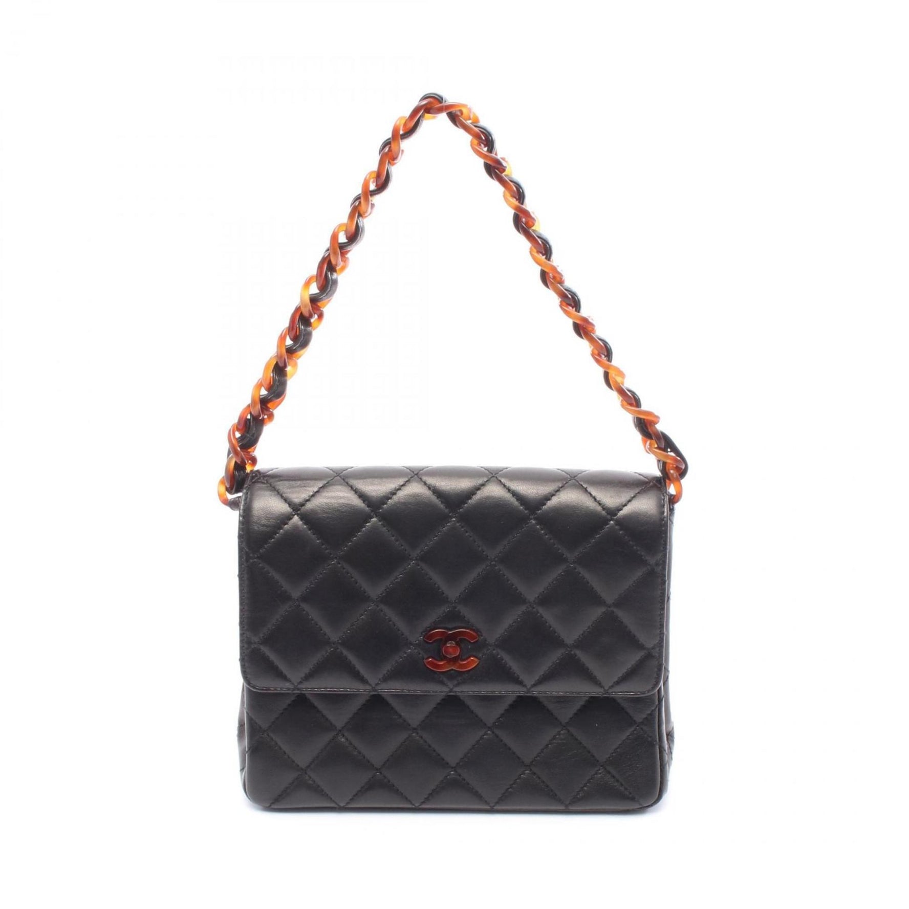 CHANEL Matelasse Handbag, Lambskin Leather