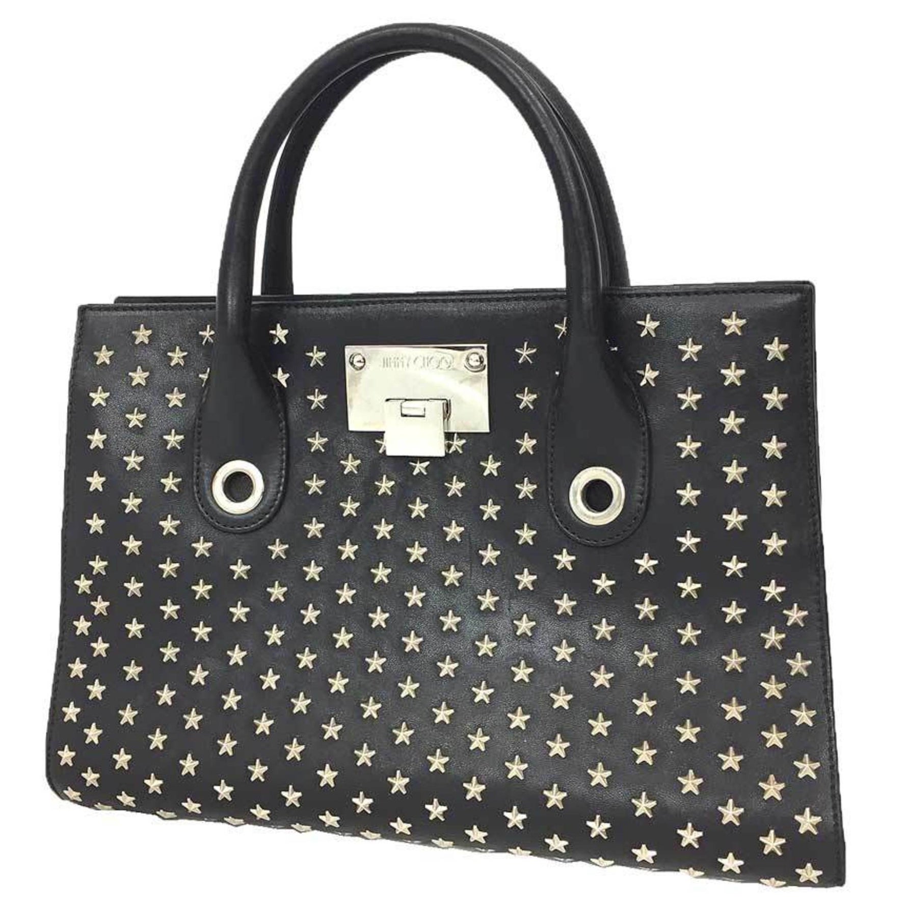 Jimmy Choo Riley tote bag in with star studs. This is perfect .