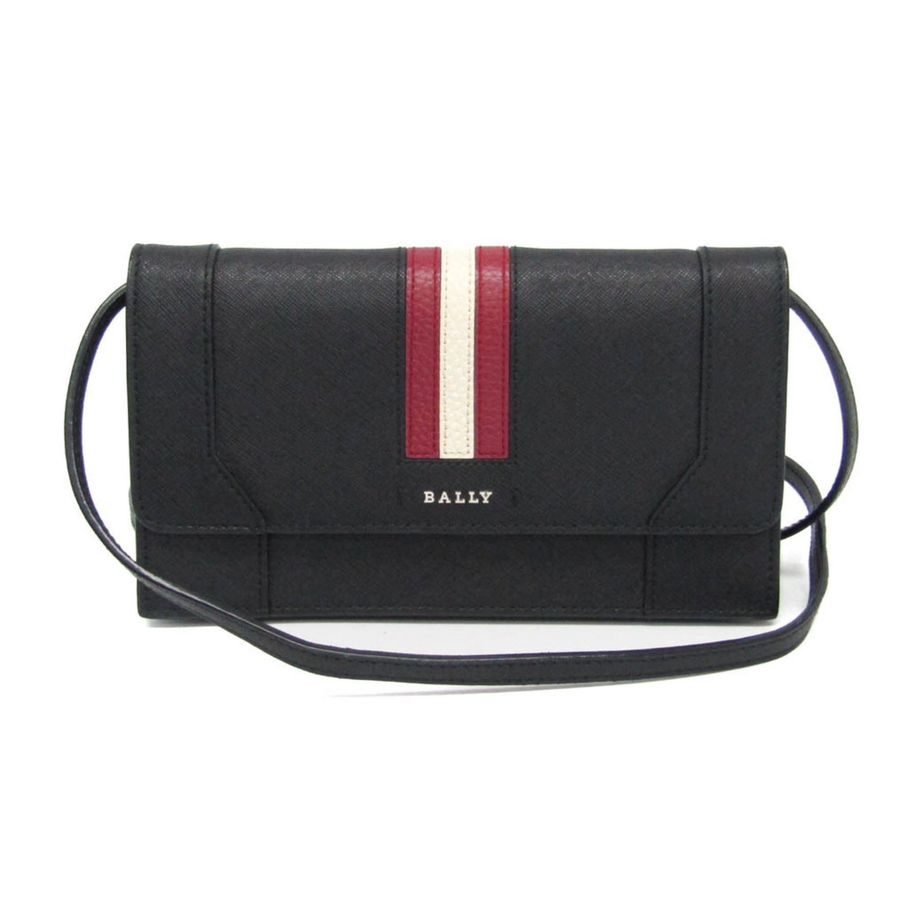Bally Leather Chain/Shoulder Wallet