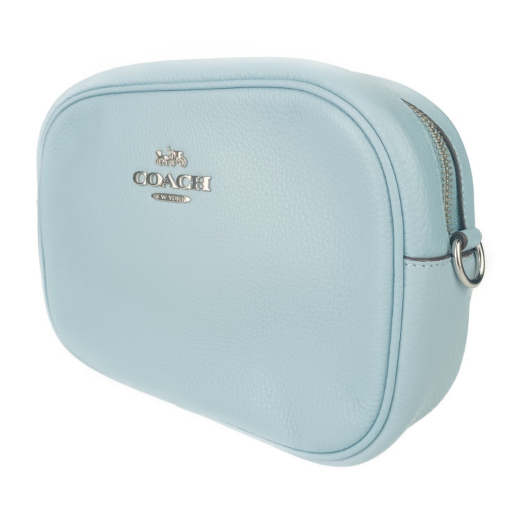 COACH Jamie Camera Bag Light Blue Pebble Leather Second