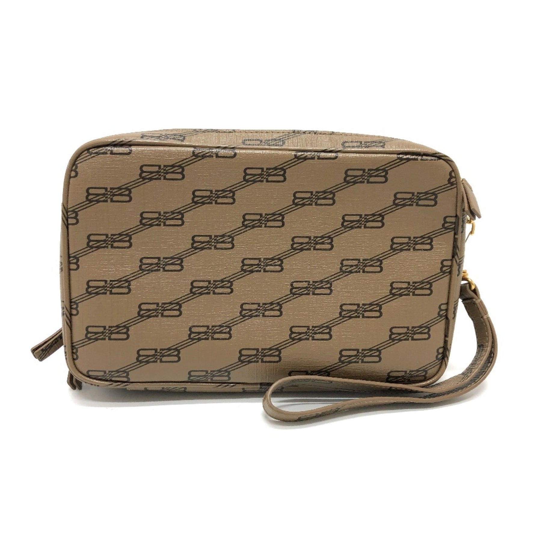 Balenciaga logo Pochette bag Clutch bag GoldHardware