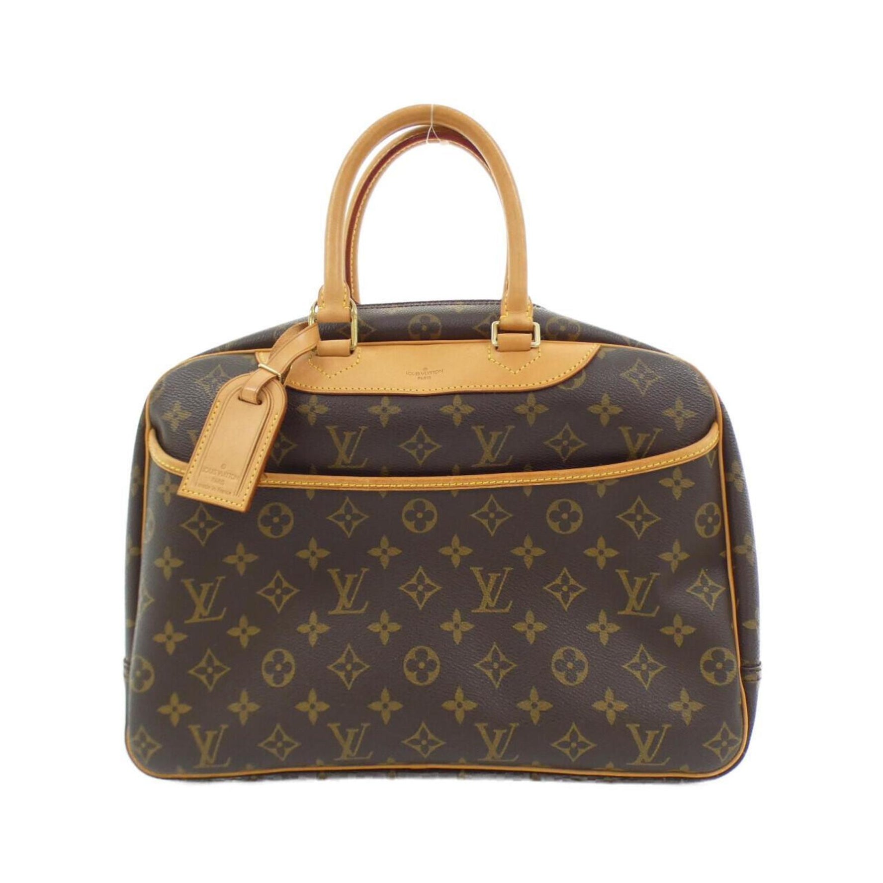 Louis Vuitton Monogram Bowling Vanity Handbag