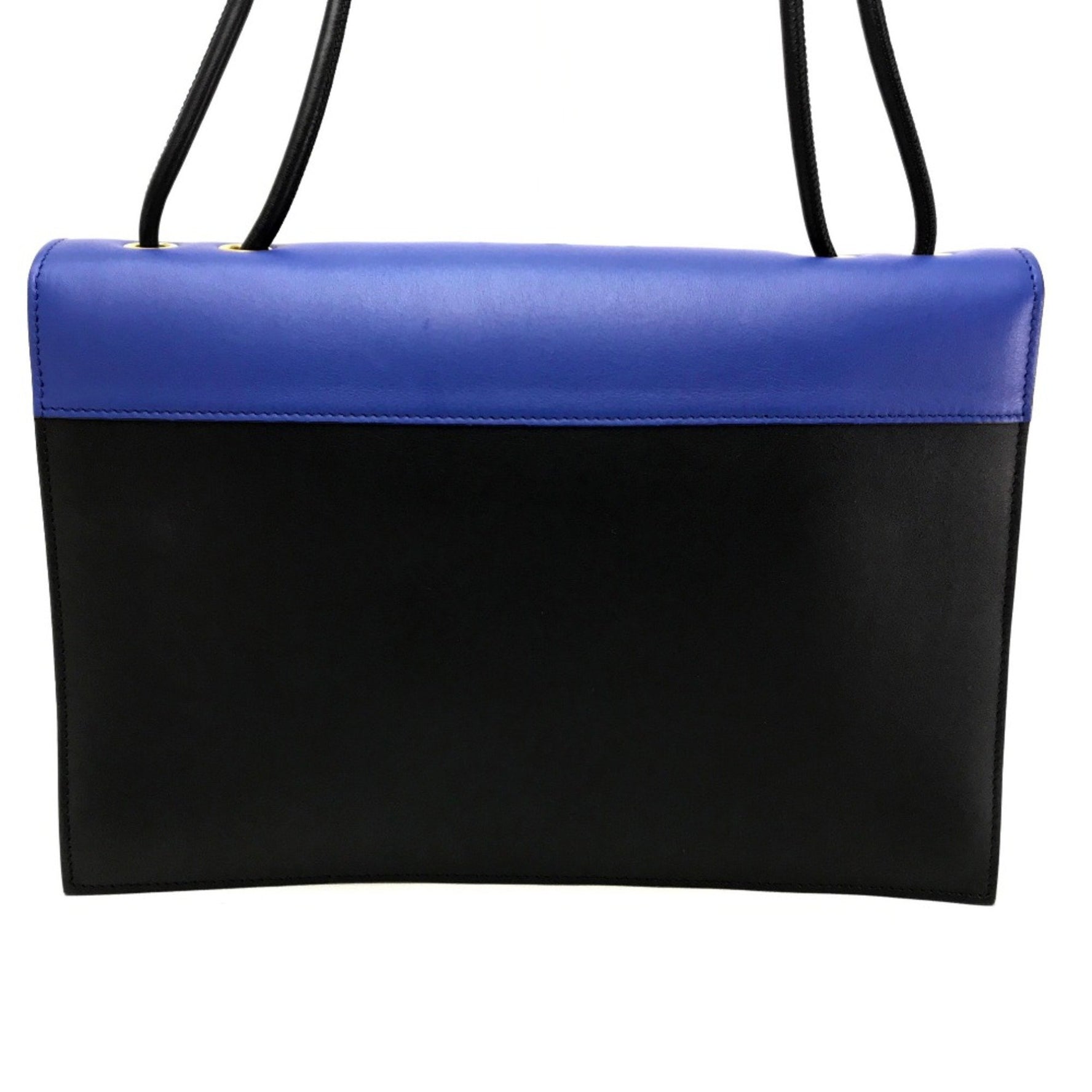 CELINE Spring /Summer 2015 Tricolor Shoulder Bag Shoulder Bag Clutch bag Black