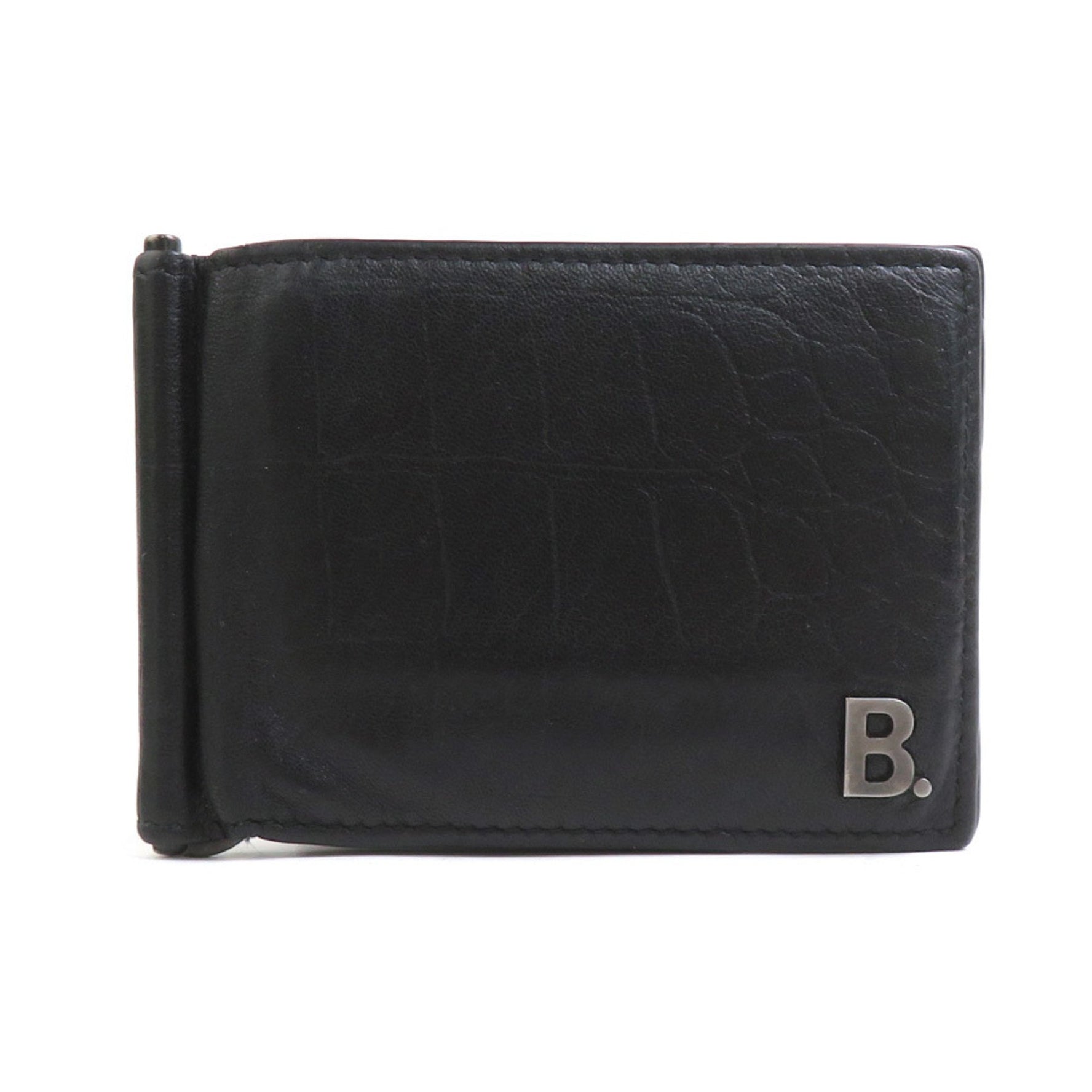 BALENCIAGA Billfold Wallet Leather
