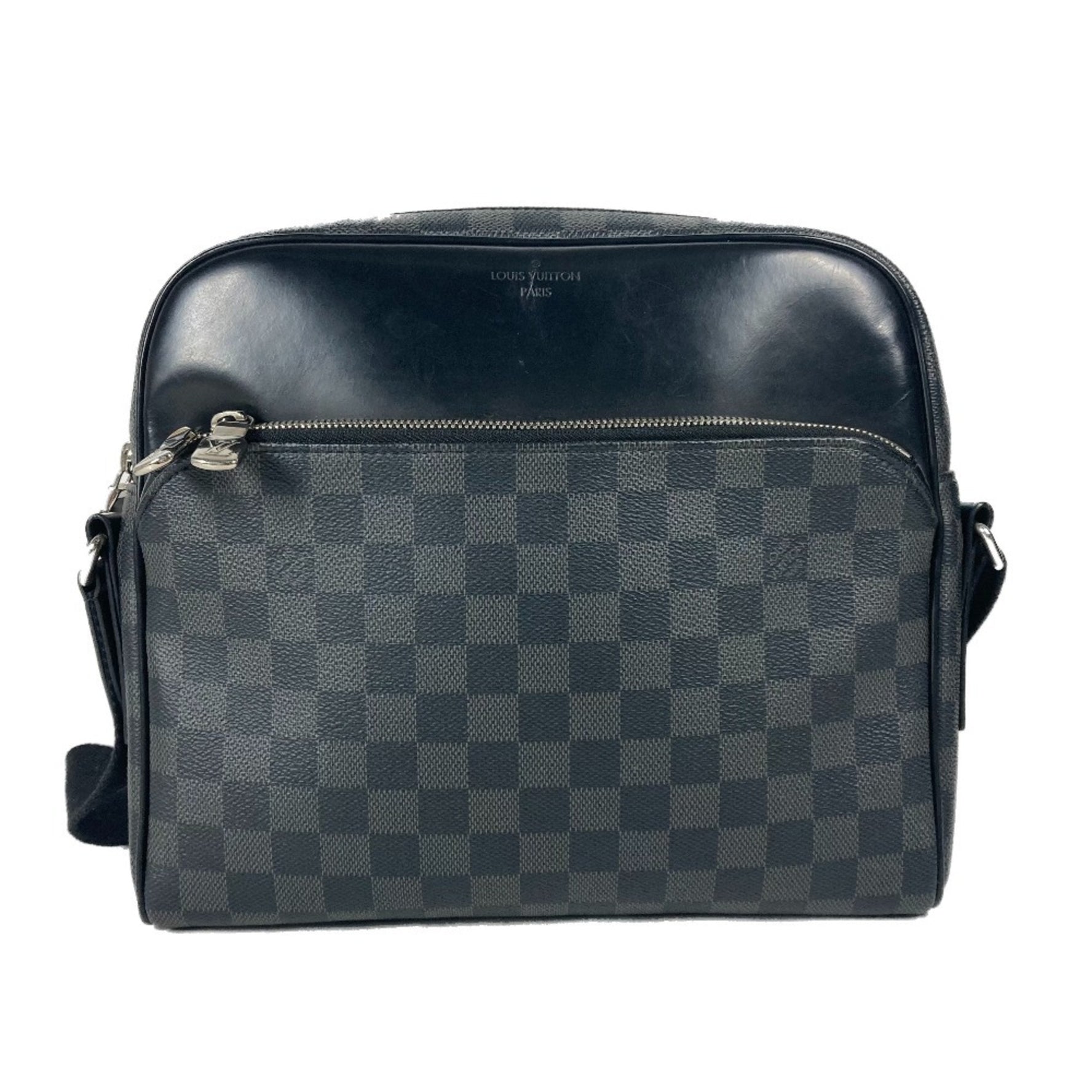 Louis Vuitton Damier Graphite Dayton PM Bag Messenger Crossbody Shoulder Canvas