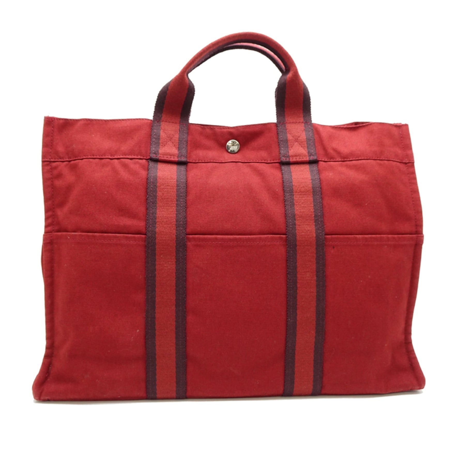 Hermes Hermès Foul Tote PM Canvas Bag in