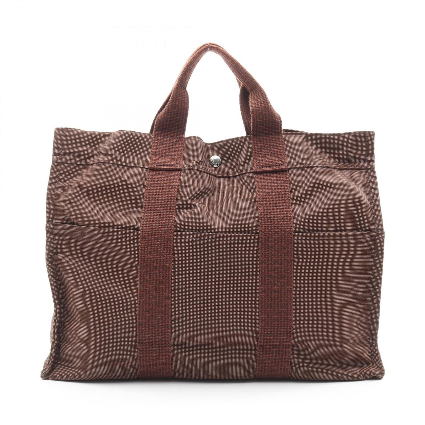 Hermes Hermès Air Line MM Tote Bag, Nylon Canvas, Men's and