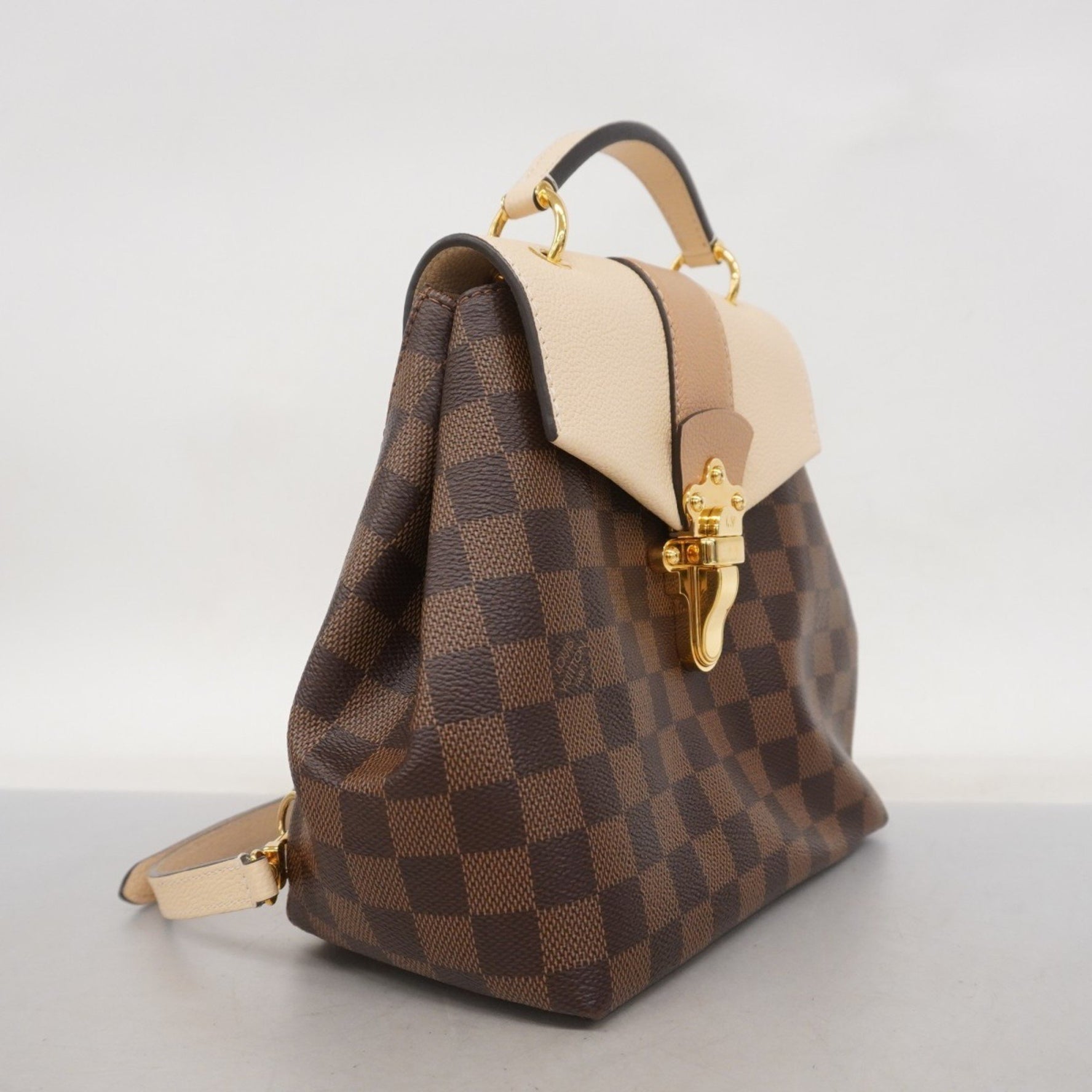 Louis Vuitton Backpack/Daypack Damier Clapton Backpack Ebene Creme