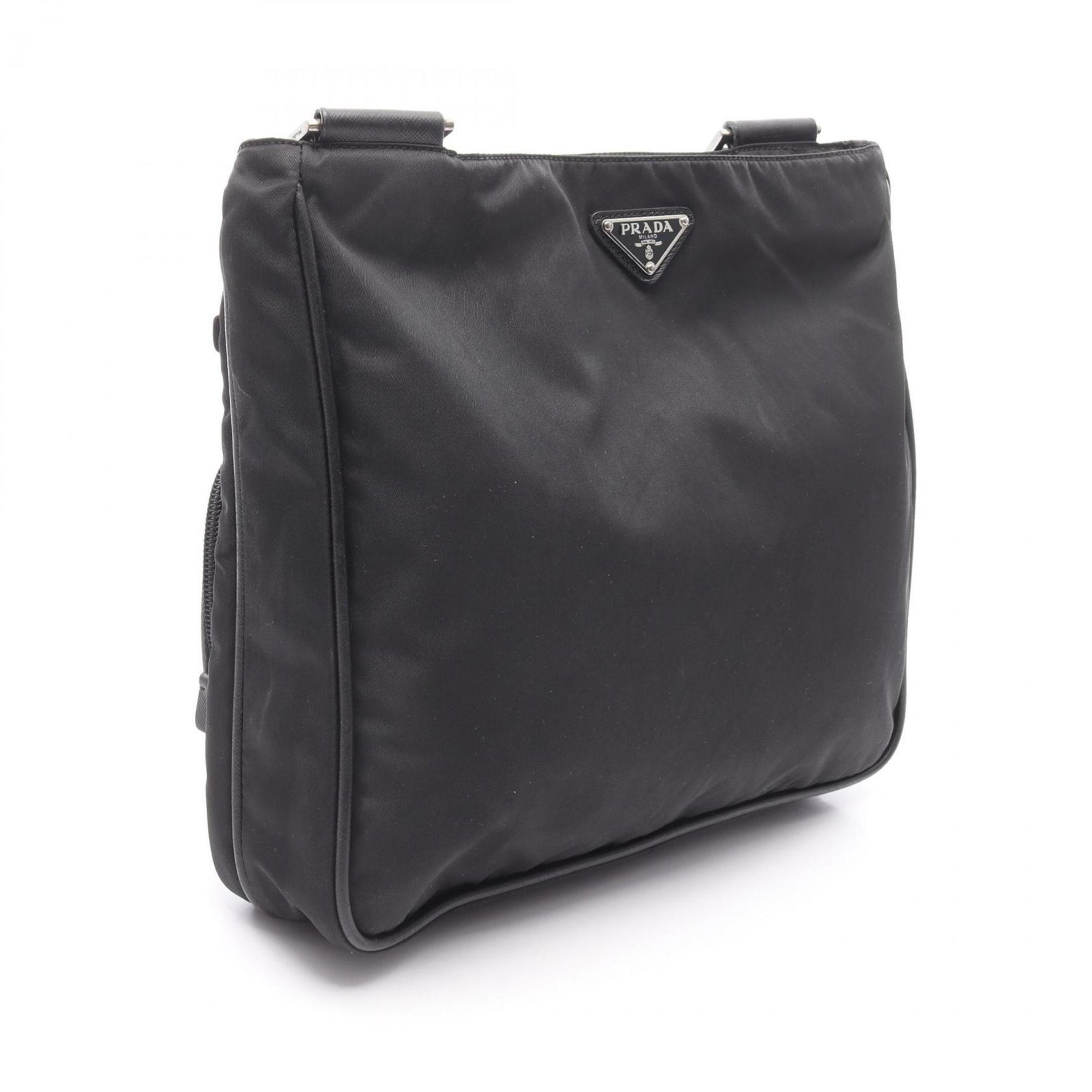 Prada Re-Nylon Shoulder Bag in Saffiano Leather and Nylon Women