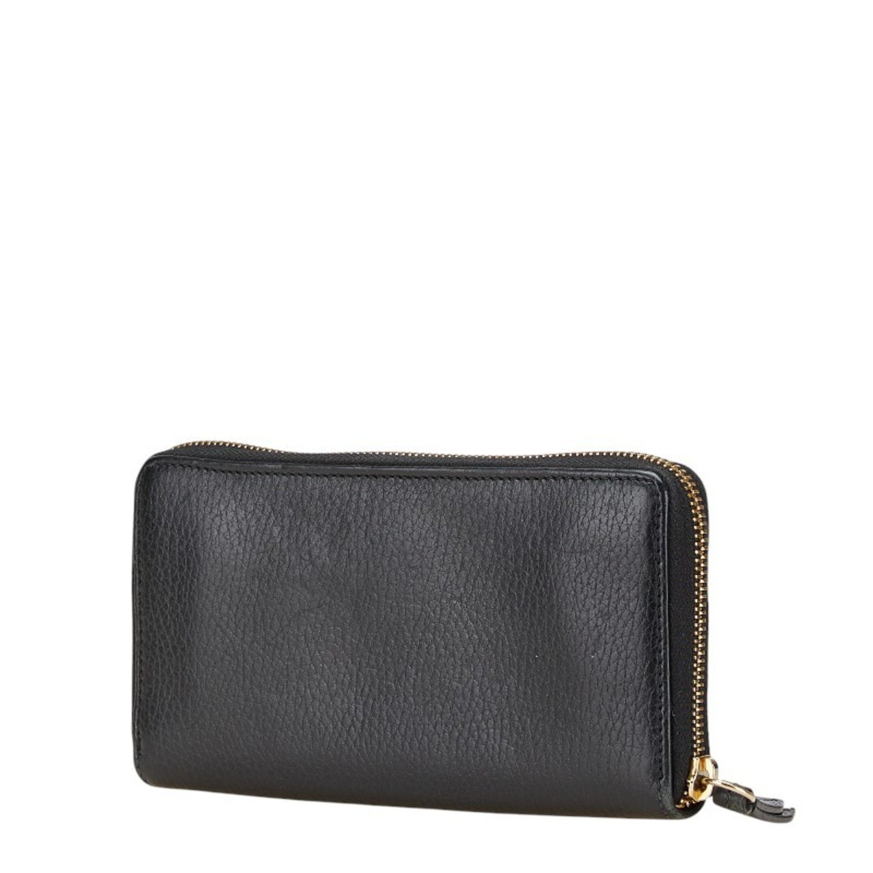Gucci GG Marmont Zip-Around Long Wallet Leather