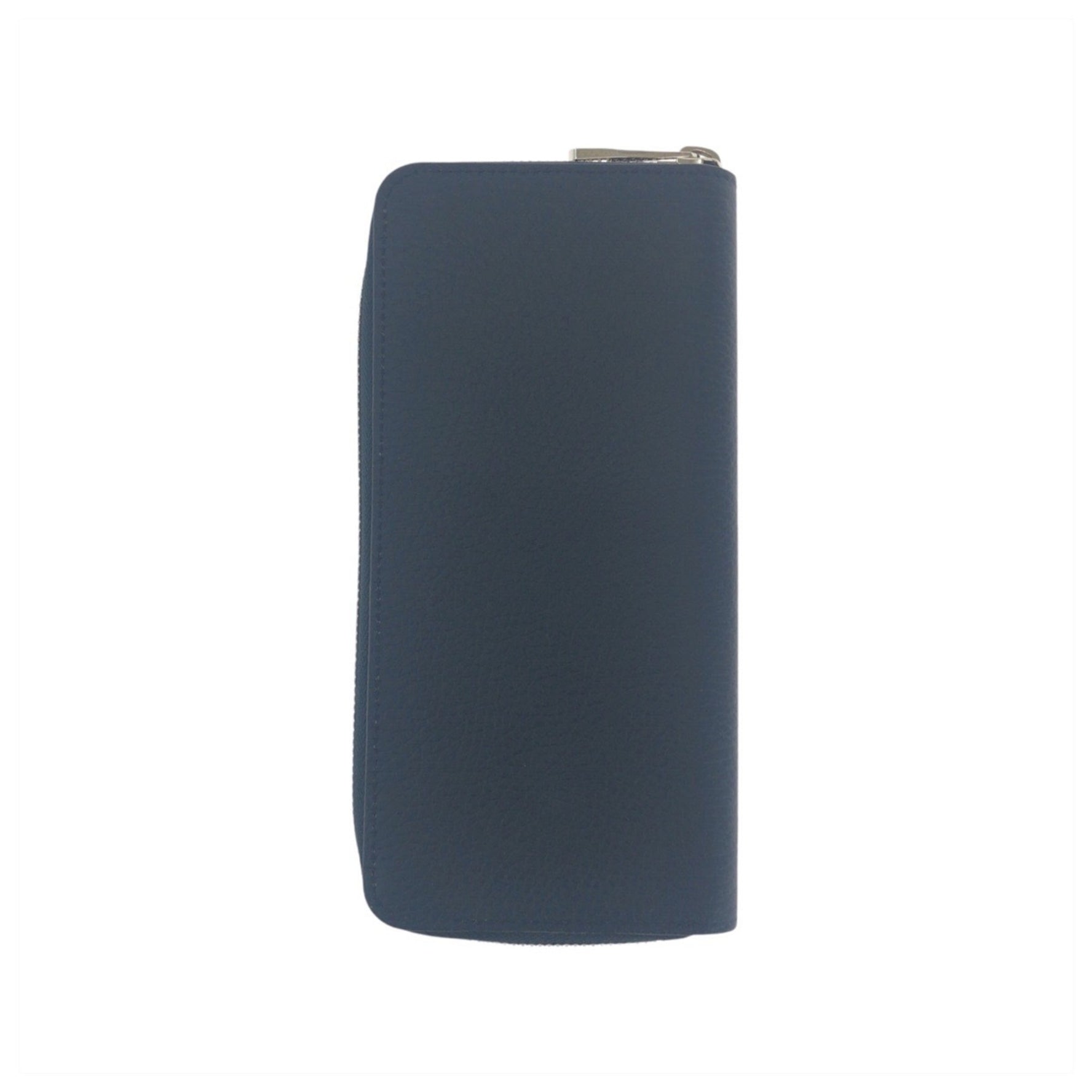 Louis Vuitton Taurillon Zippy Wallet Vertical Silver Hardware Leather Long