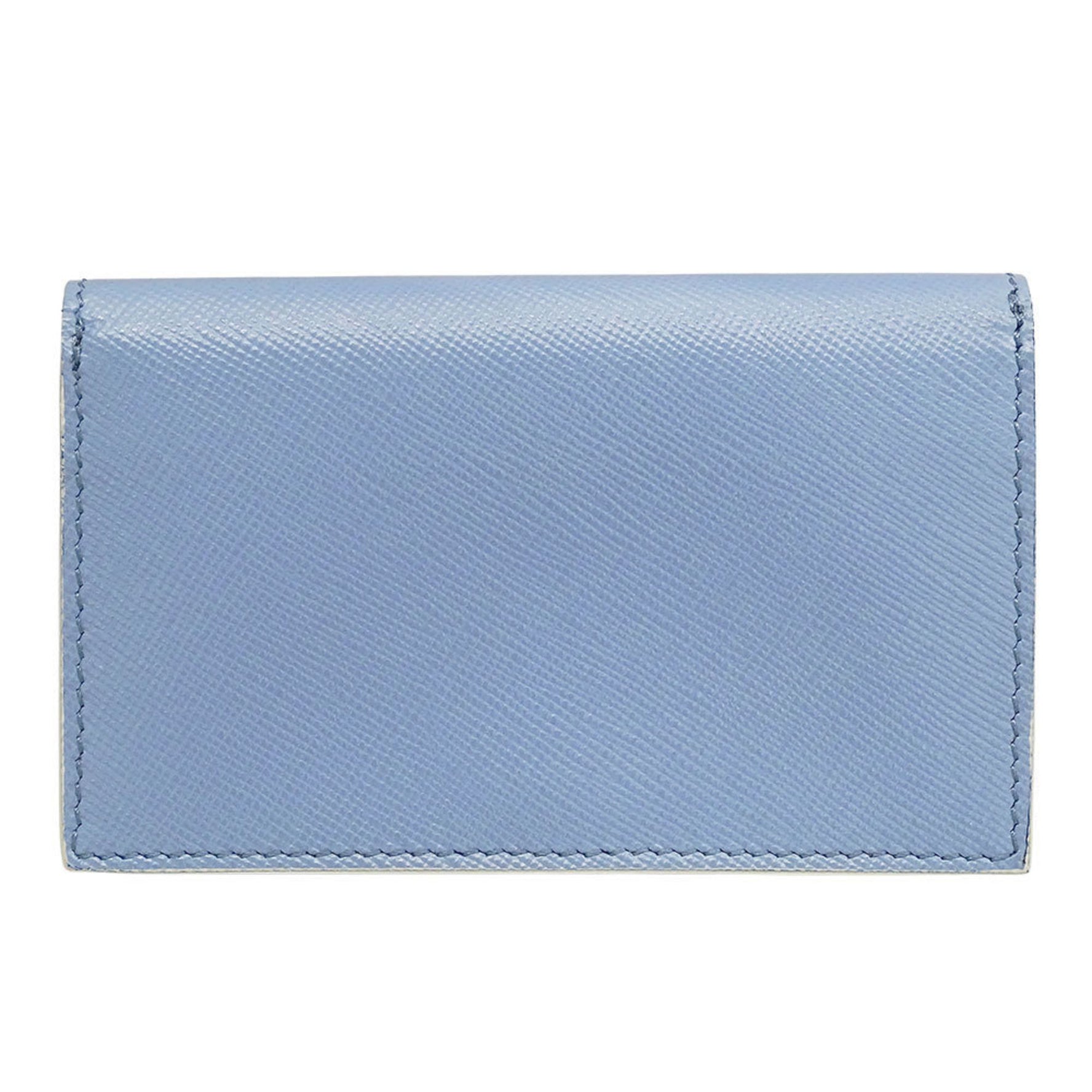 MARNI Leather Business Card Case with Flap