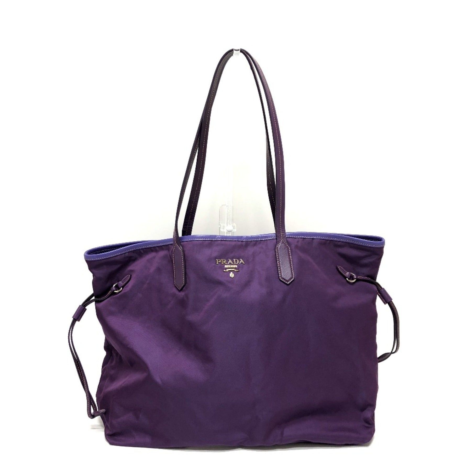 PRADA Bags Shoulder Bags Tote Bag SilverHardware
