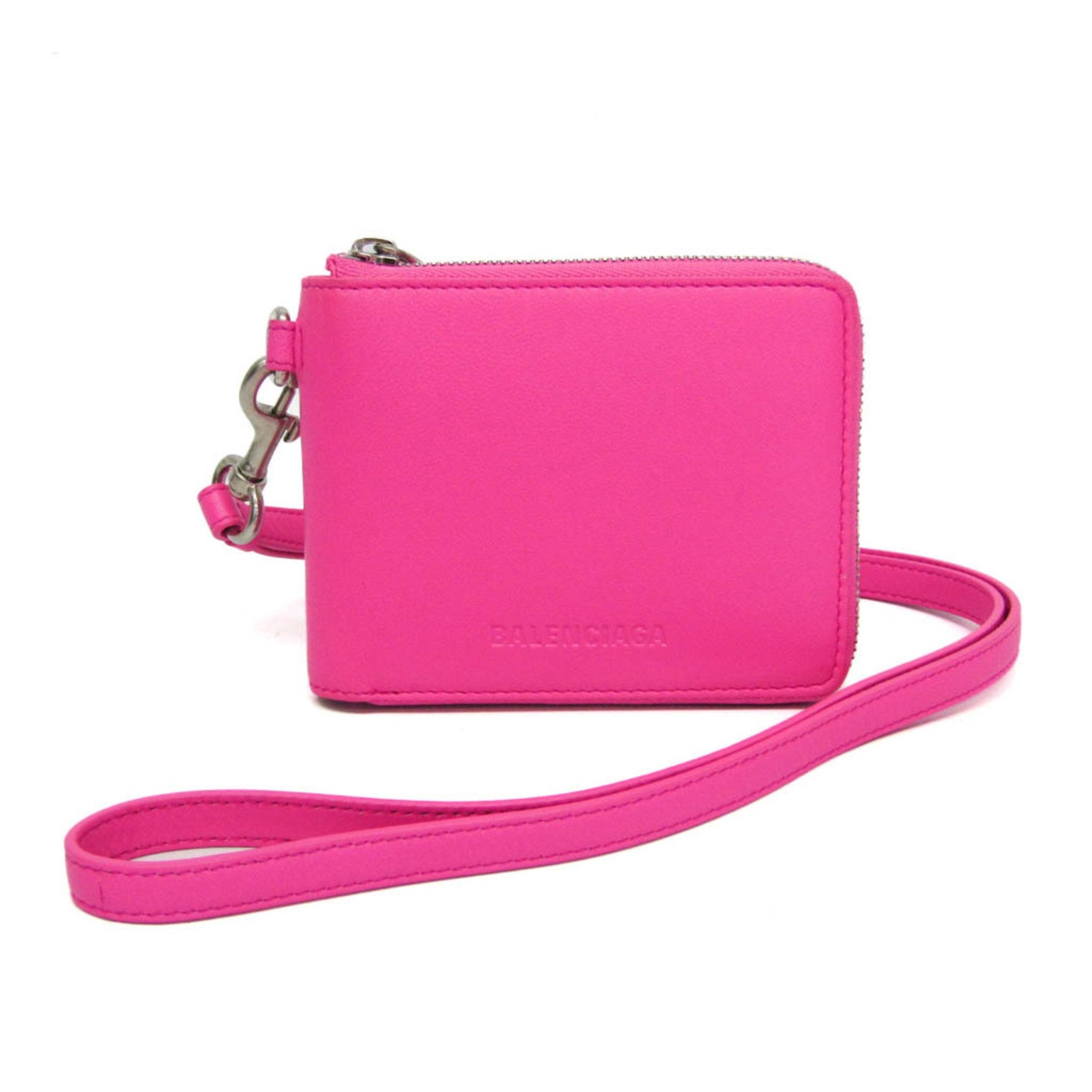 Balenciaga Essential Mini Wallet Leather Wallet (bi-fold)