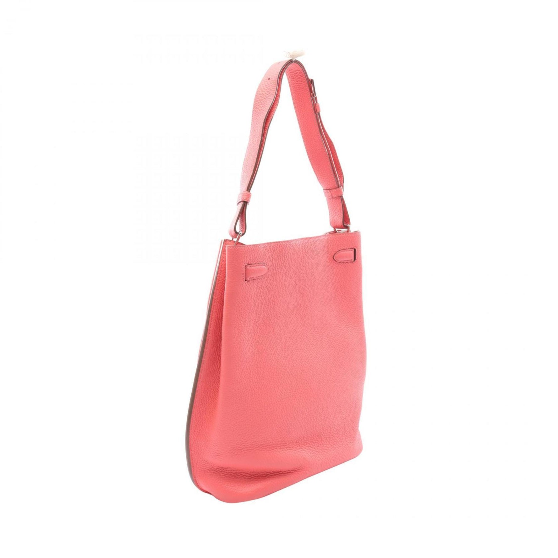 Hermes Hermès So Kelly 26 Shoulder Bag, Leather Togo, Women's, Pink
