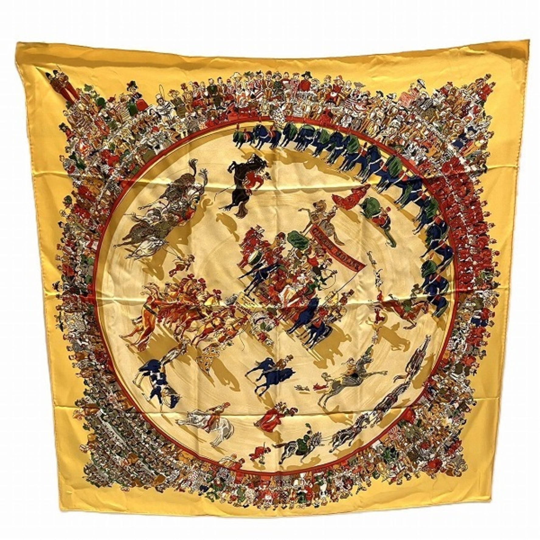 Hermes Carré 90 Morie Circus Accessories Scarves and Mufflers