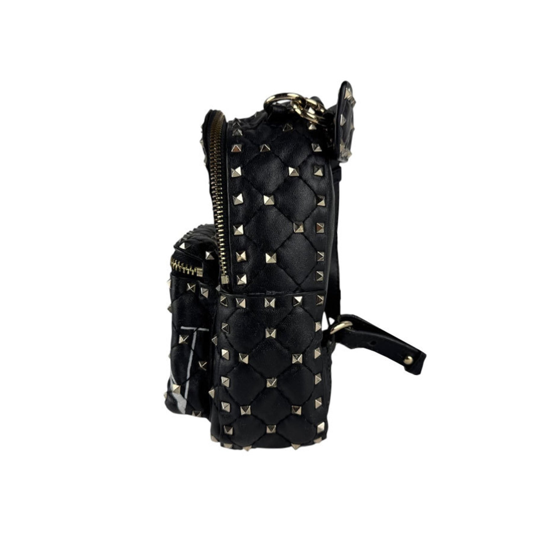 Valentino Garavani Rockstud Spike Leather Backpack in