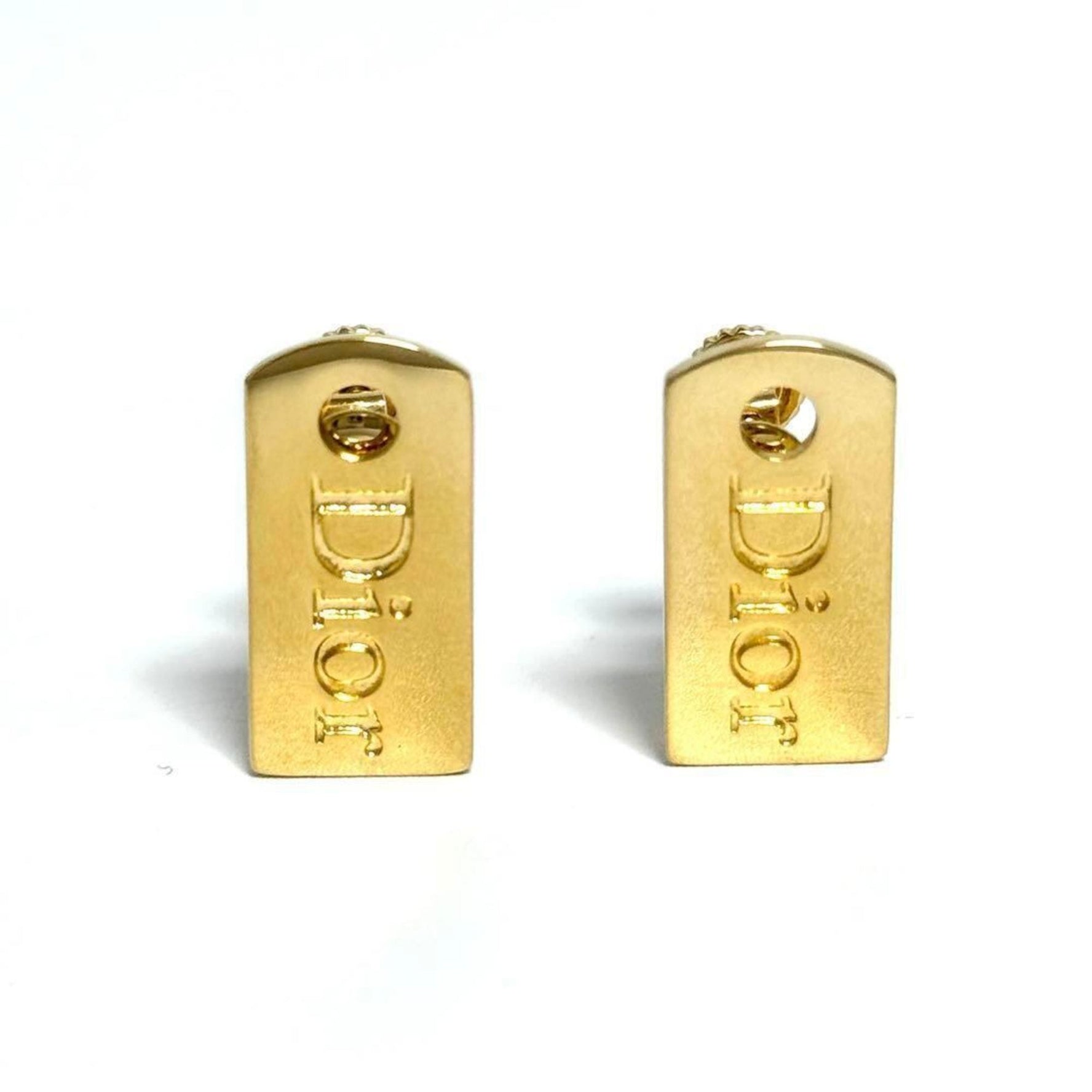 Christian Dior Dior Men's Clip Logo Earrings