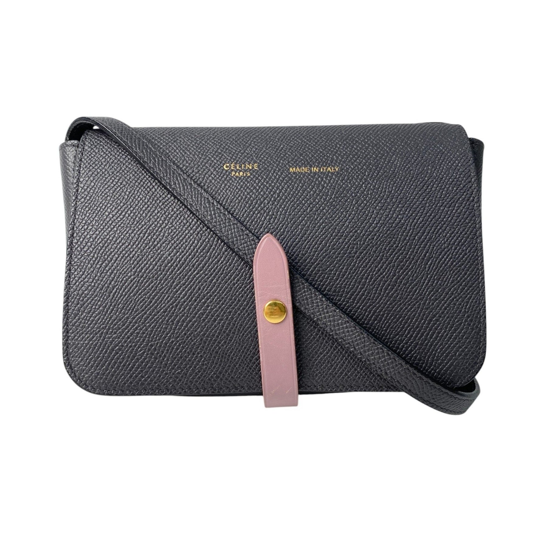 Celine Strap Clutch Shoulder Bag Pochette Crossbody