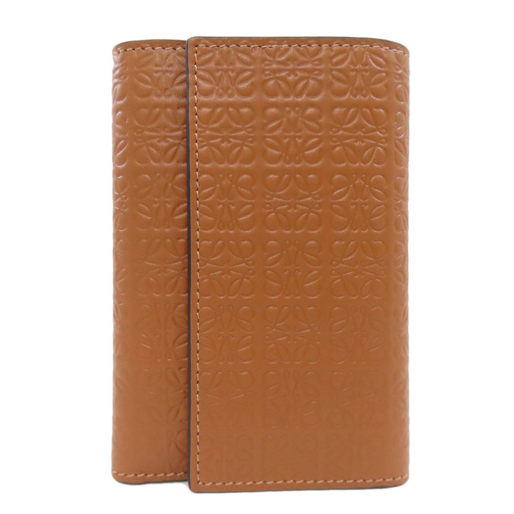 LOEWE Repeat Vertical Wallet Small Bi-fold Calfskin