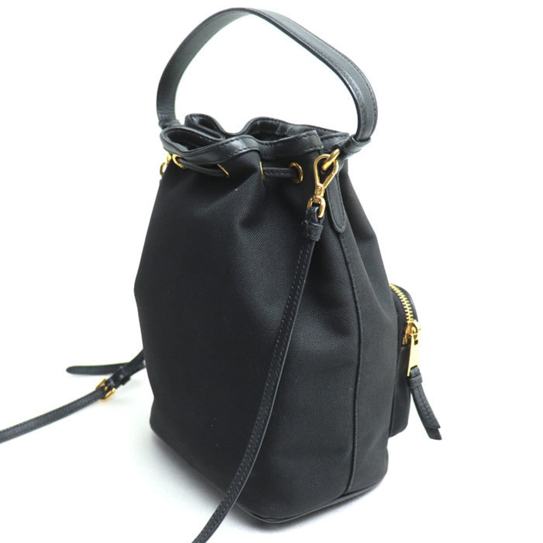 PRADA Jacquard Ribbon Shoulder Bag