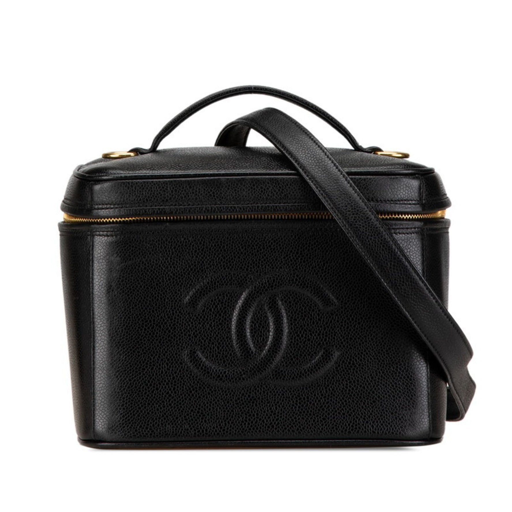 Chanel Grained Calfskin Shoulder Bag,Vanity Bag