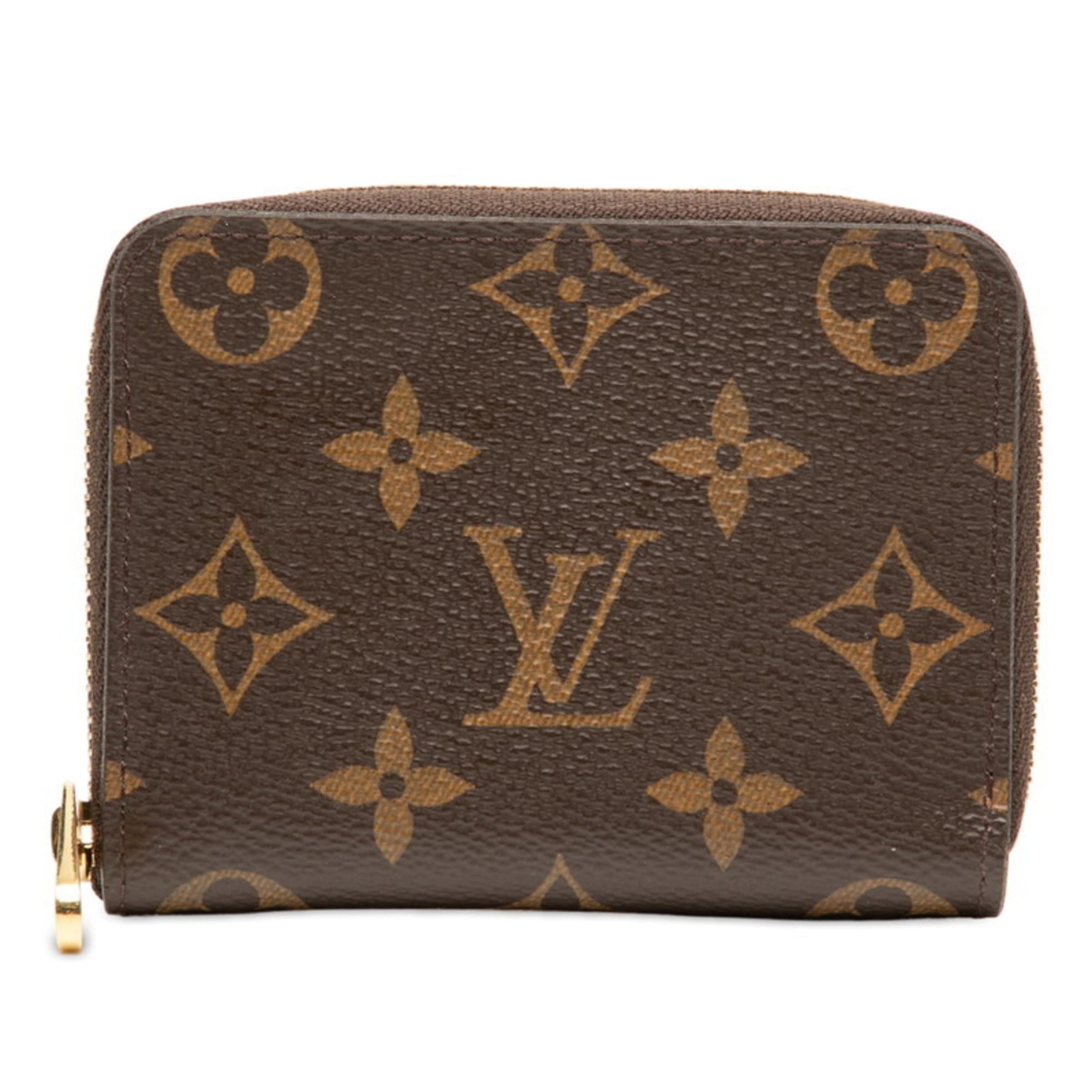 Louis Vuitton Monogram Zippy Coin Purse Leather LOUIS VUITTON
