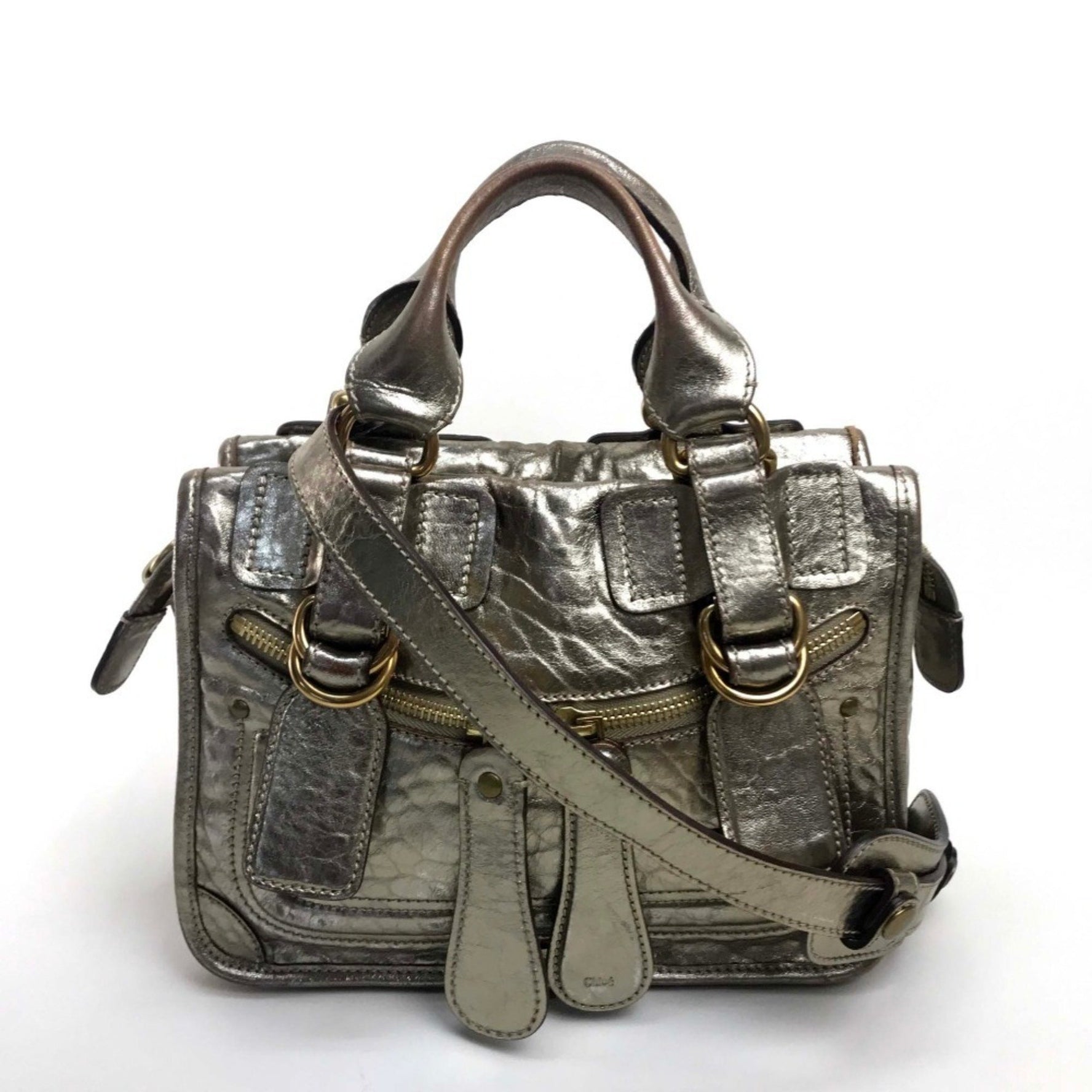 Chloé Chloe Bay Handbag Shoulder Bag Leather