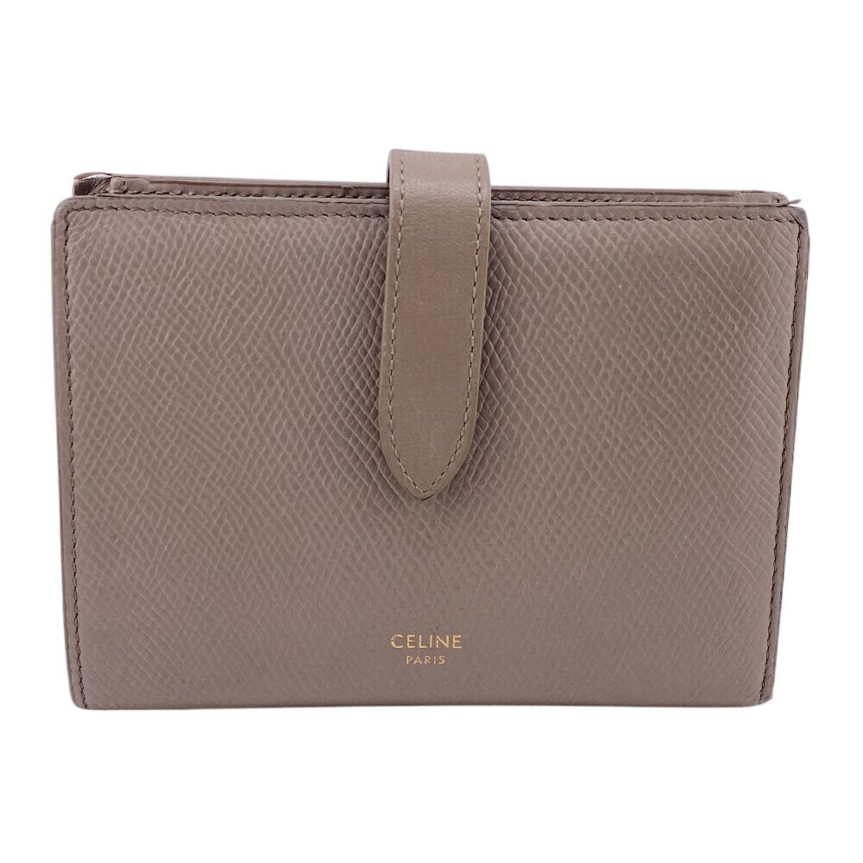 CELINE Medium Strap Bi-fold Wallet