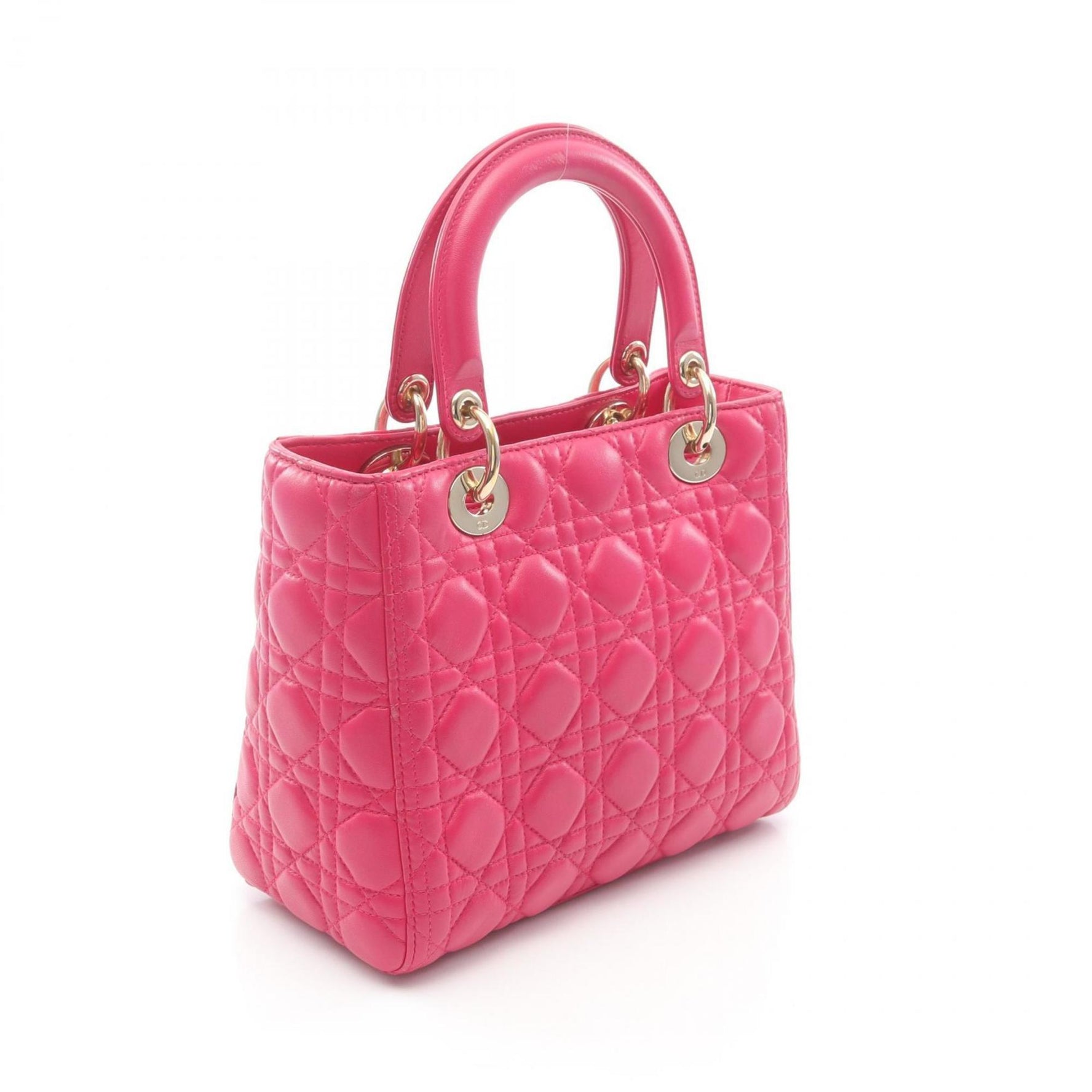 Christian Dior Lady Cannage handbag, leather