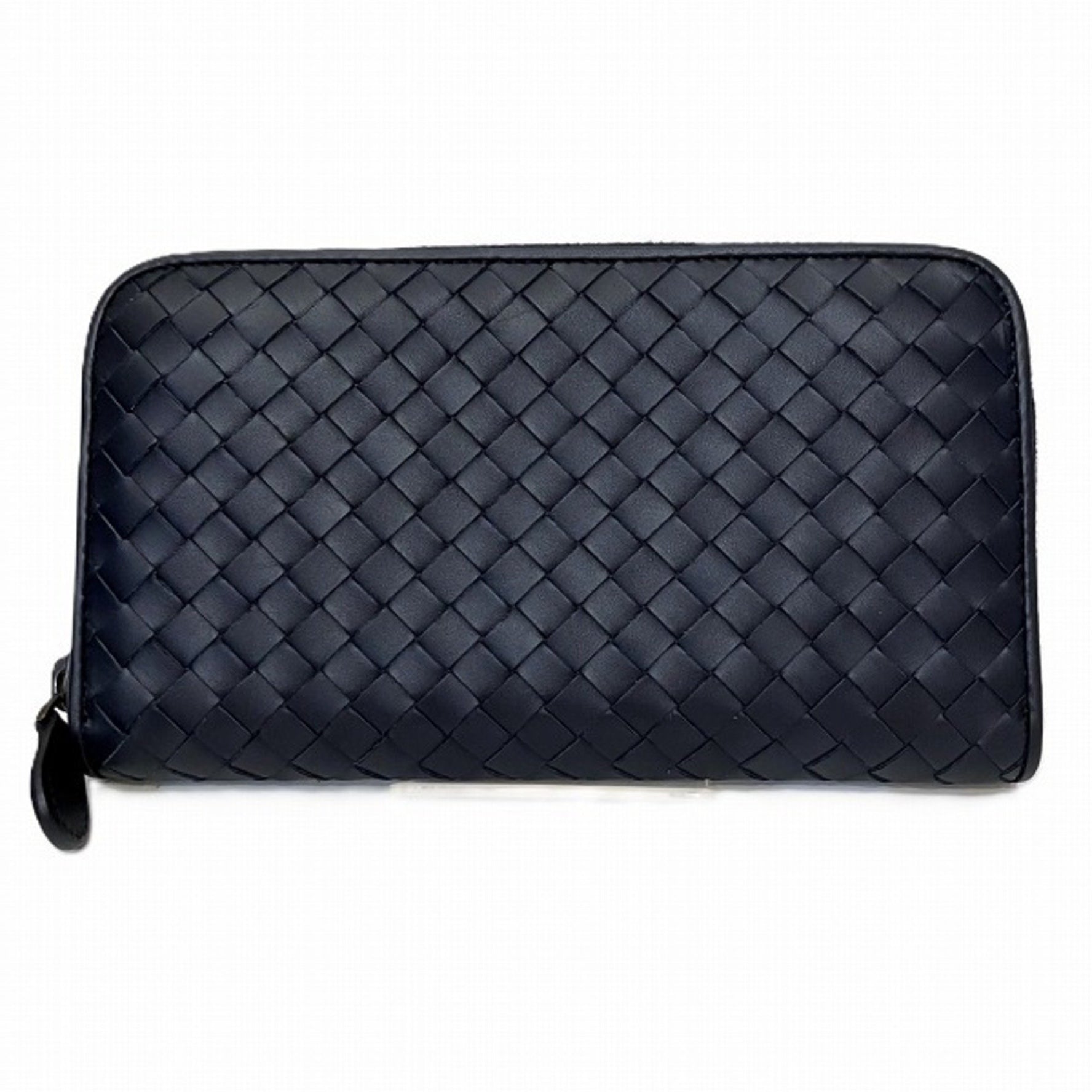 Bottega Veneta Intrecciato Round Long Wallet