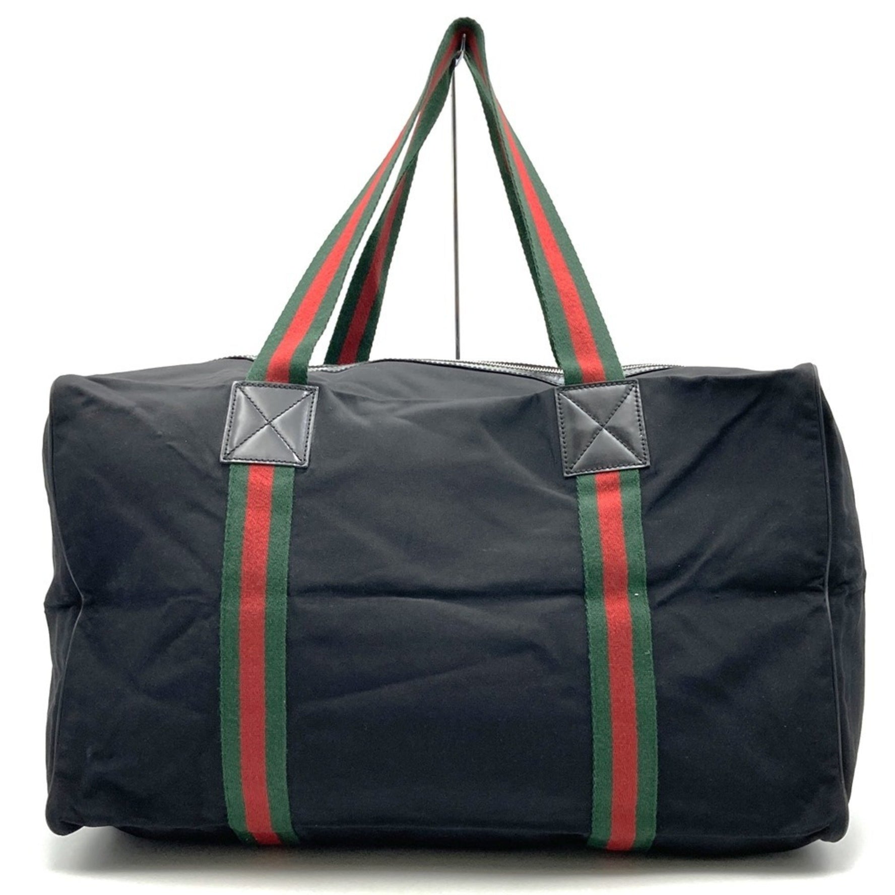 GUCCI 012 8657 Boston bag, nylon, Sherry line