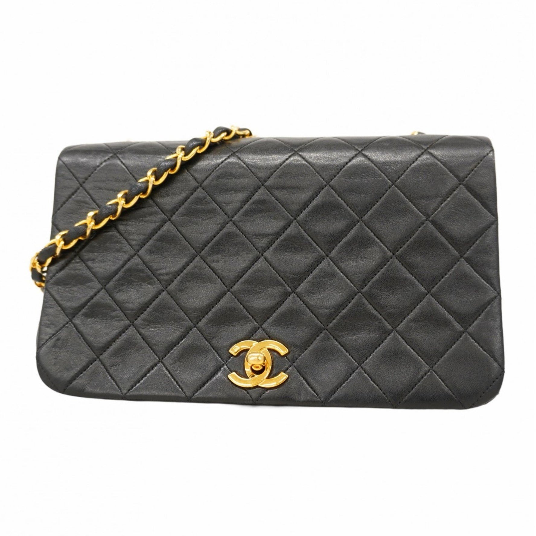 Chanel Matelasse Shoulder Bag with Chain Bag, Lambskin