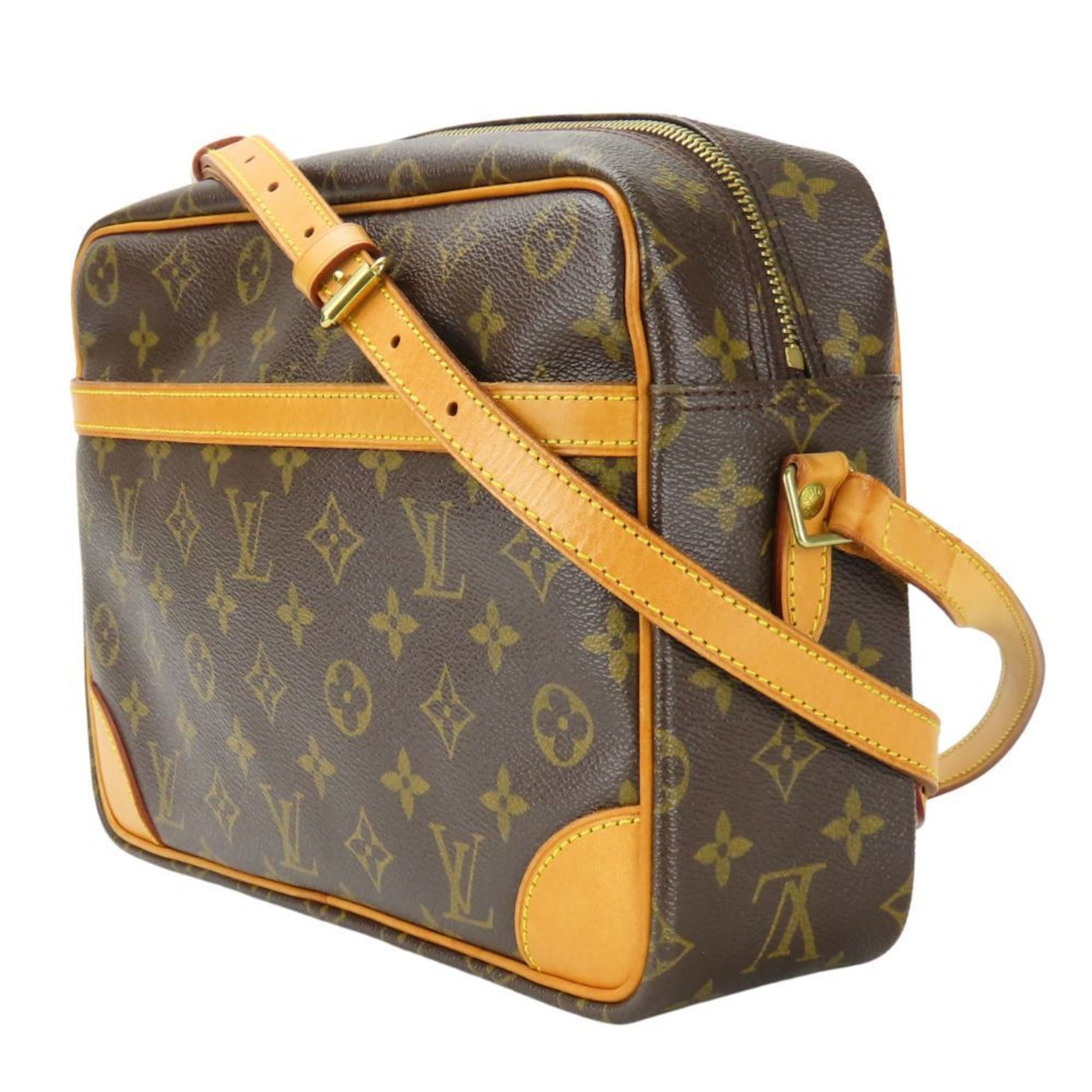 Louis Vuitton Shoulder Bag Trocadero 30 Monogram Tanned Leather