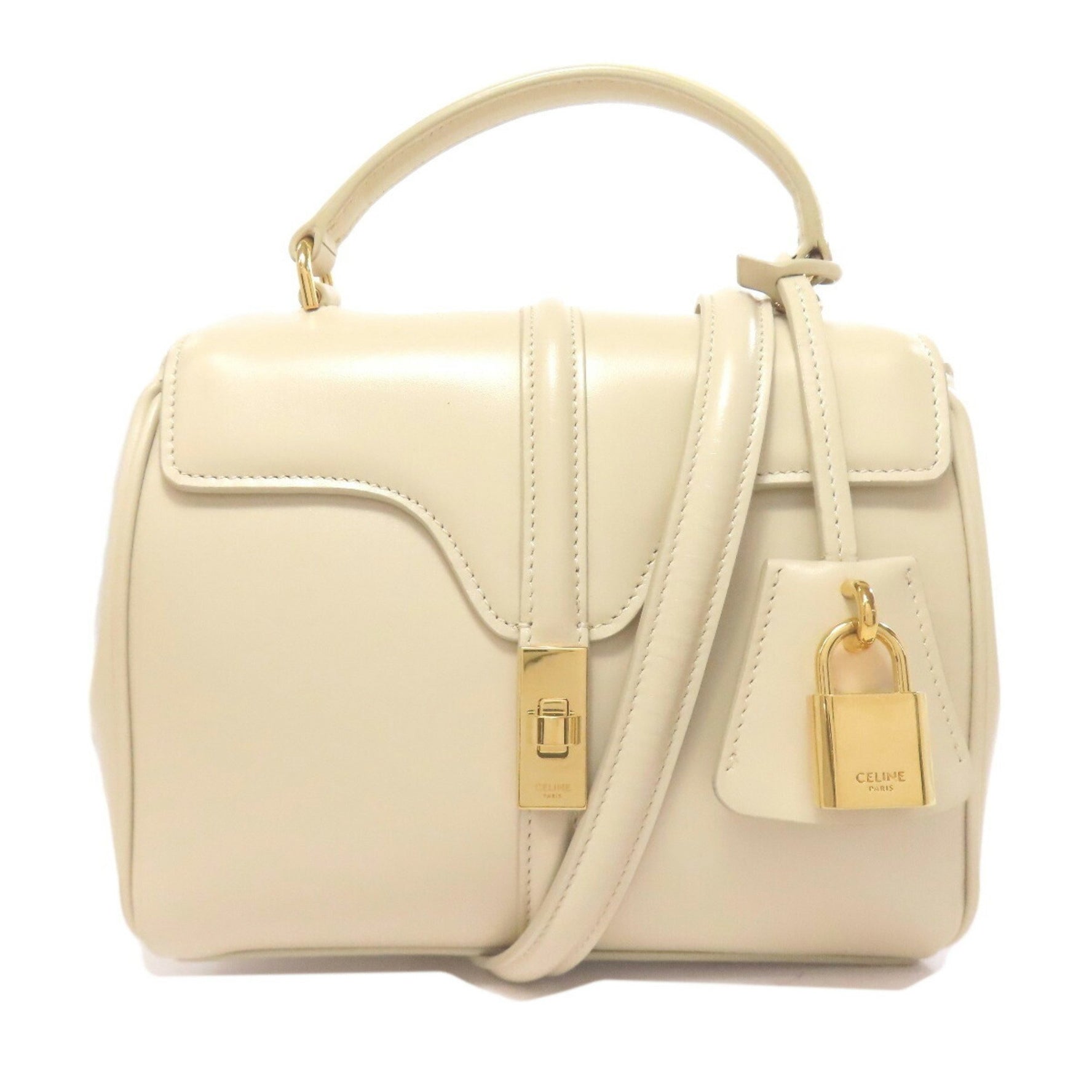Celine handbag leather