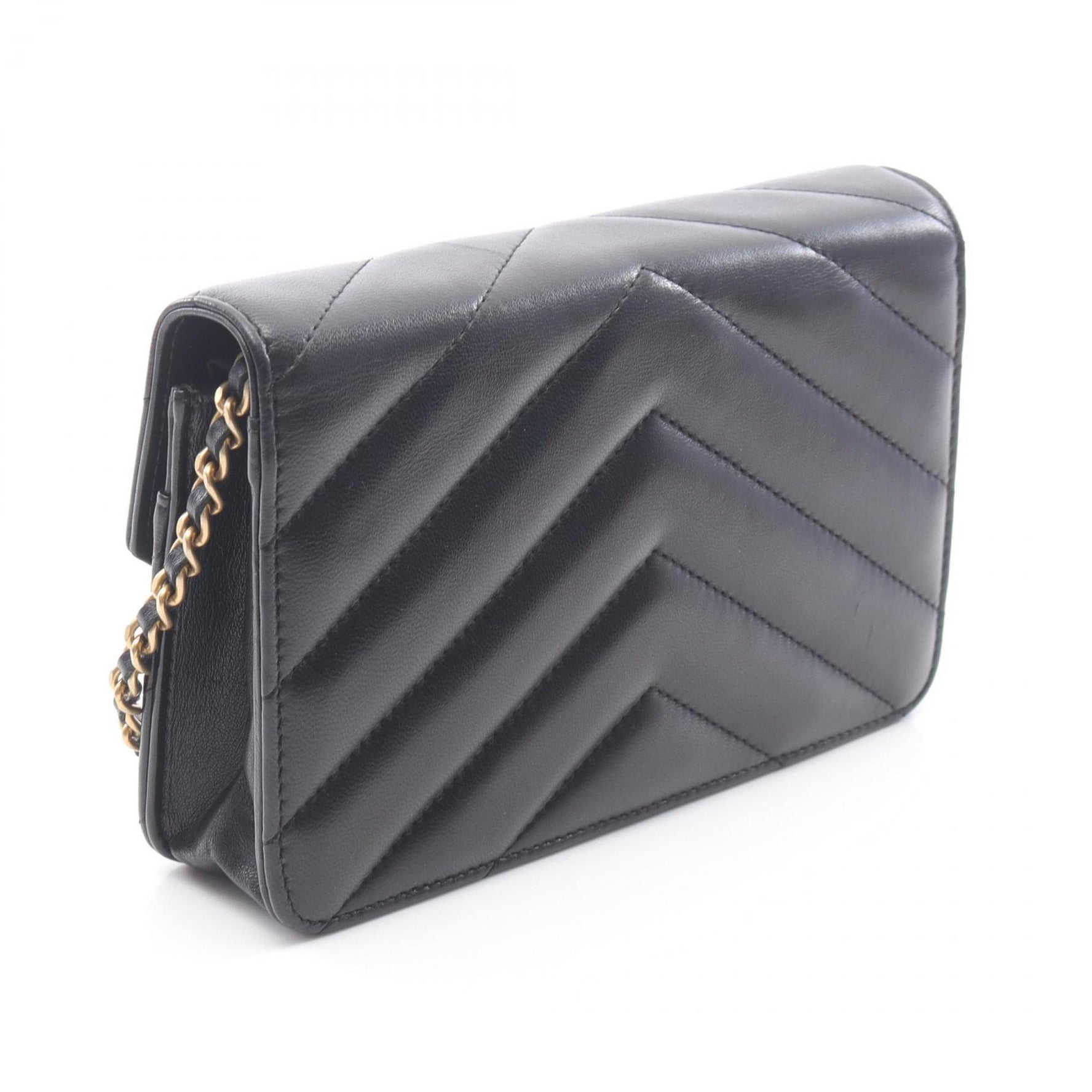 Chanel Chevron V-Stitch Shoulder Bag