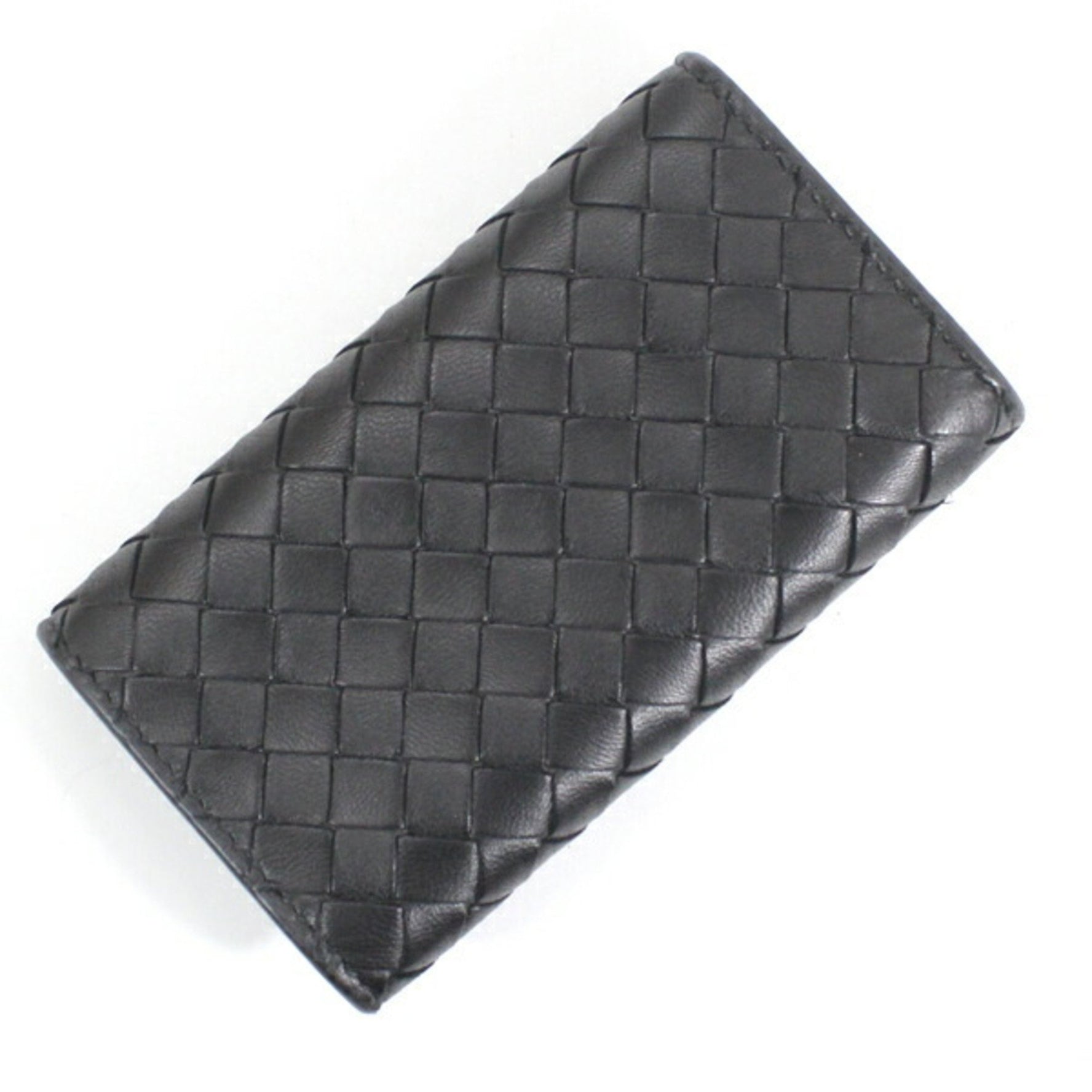BOTTEGA VENETA key case in intrecciato leather