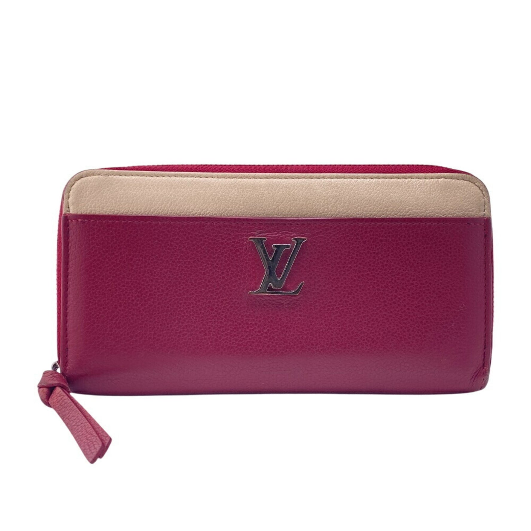 Louis Vuitton Wallet Zippy LV Lock Me Long Red