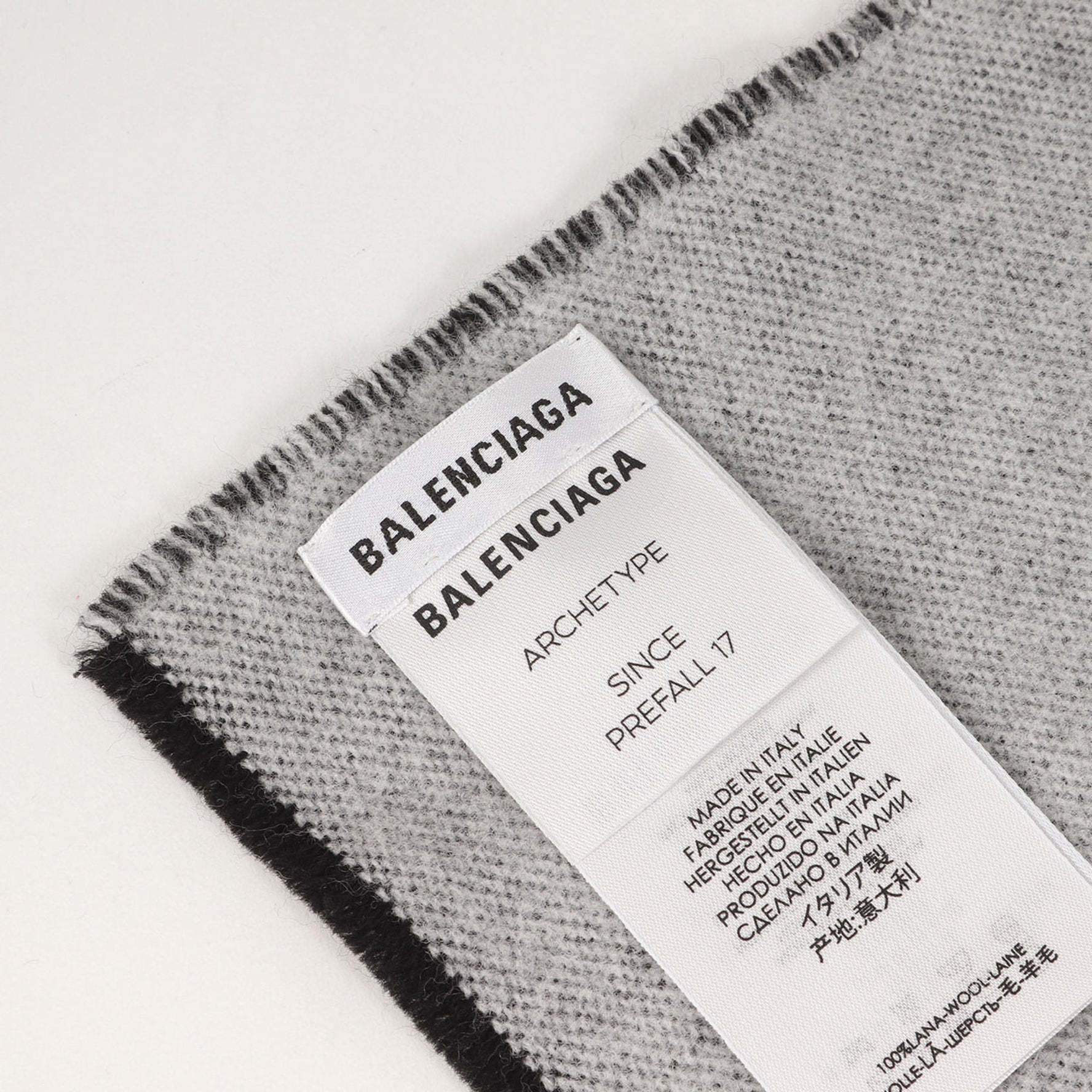 BALENCIAGA Arch Type Scarf (ARCHETYPE)