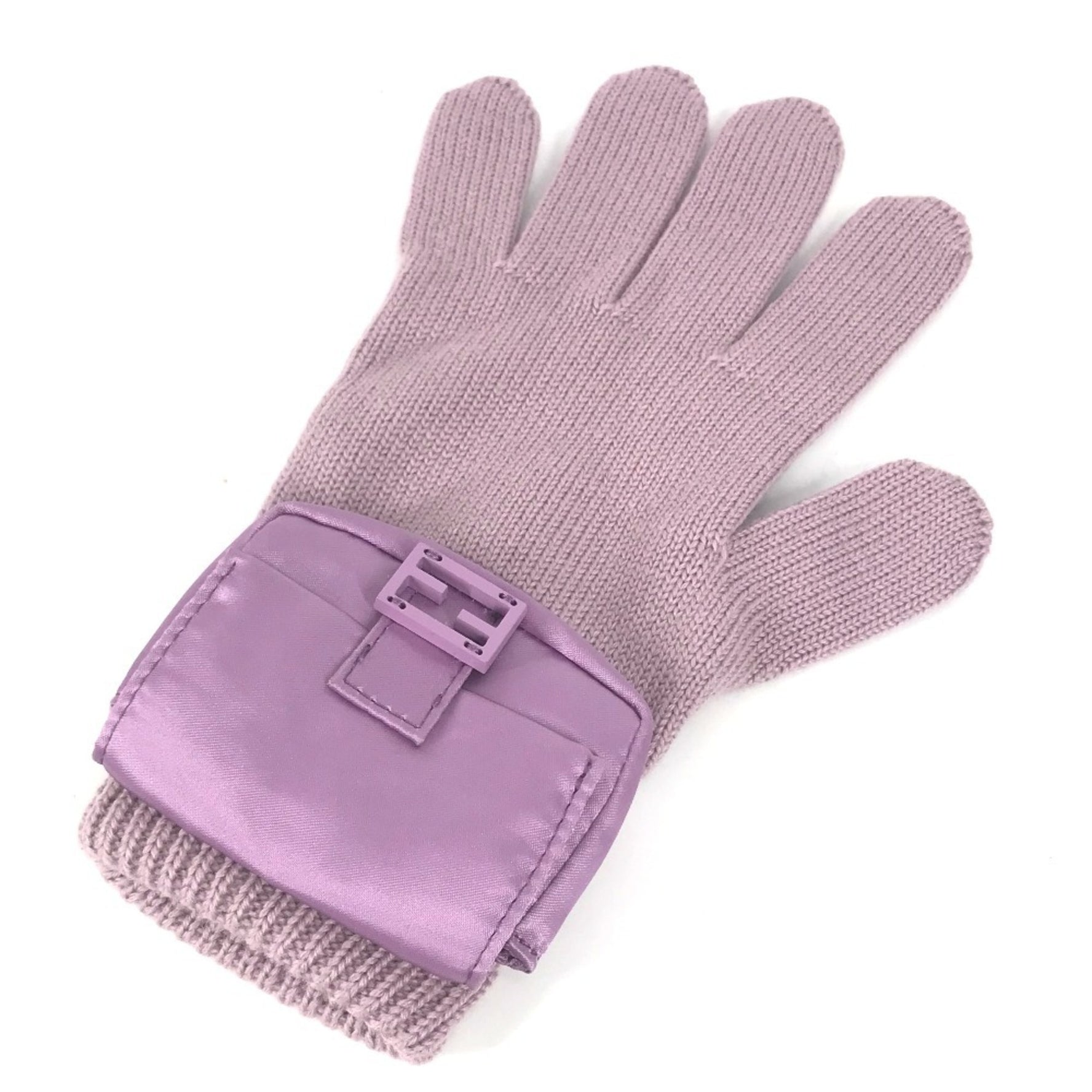 FENDI Bucket Gloves Wool
