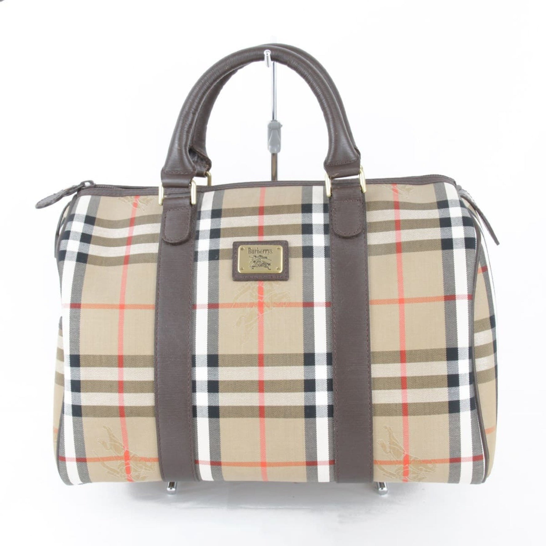 BURBERRY Boston Bag Canvas